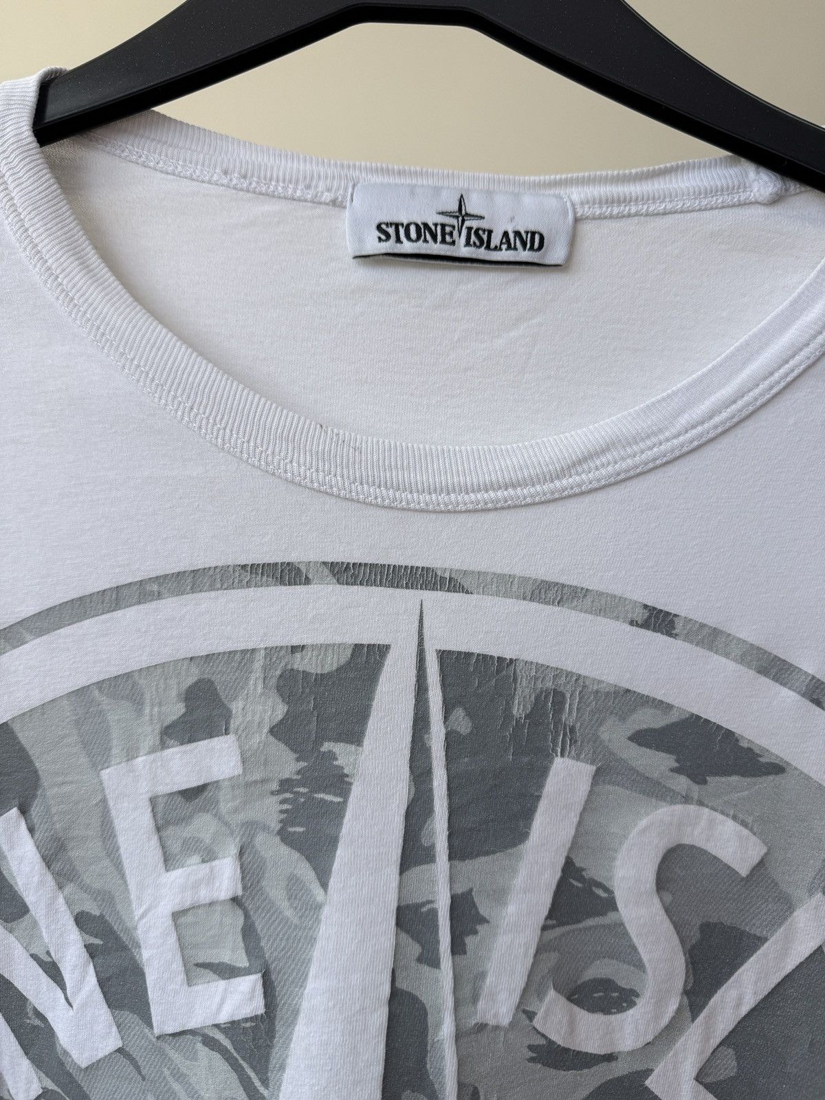 Stone Island Vintage STONE ISLAND 20SS BIG LOOM CAMO TEE Size US L / EU 52-54 / 3 - 5 Thumbnail
