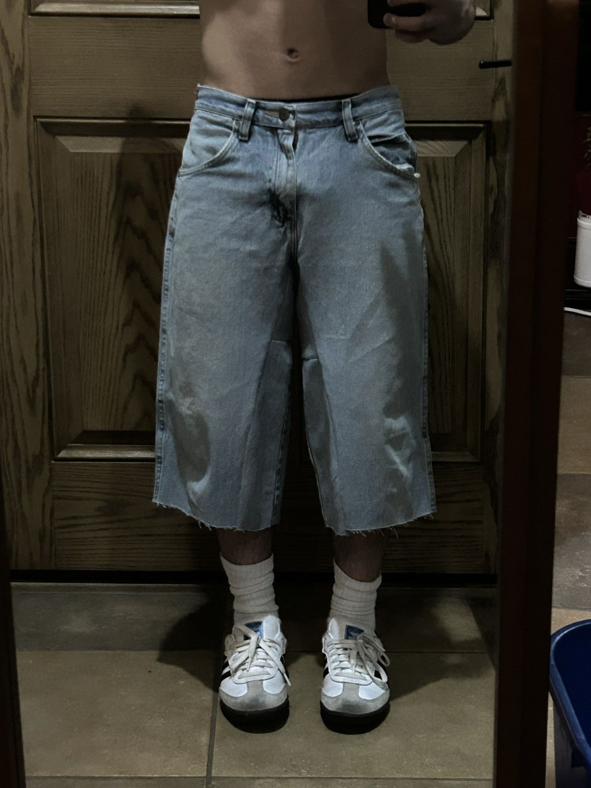JNCO MONEYLine 001 Jorts by Delta5 (Δ5) Size US 30 / EU 46 - 7 Thumbnail