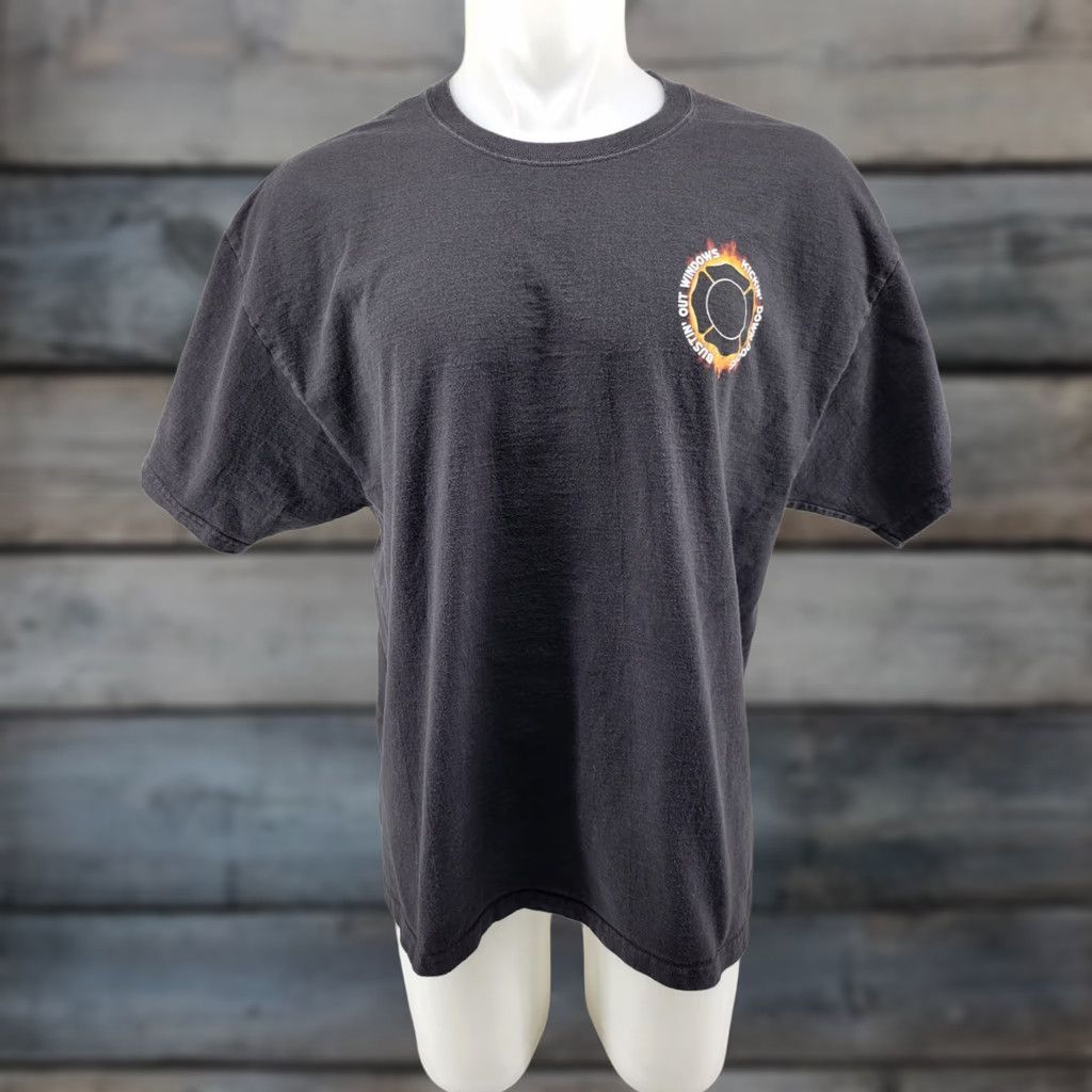Hanes Firefighter Shirt Men's XL Hanes T-Shirt Fire Rescue Logo Graphic Print Short Sleeve Black Knit Cotton Crew Neck China 2000s 2000-2009 Vintage: No Size US XL / EU 56 / 4 - 1 Thumbnail