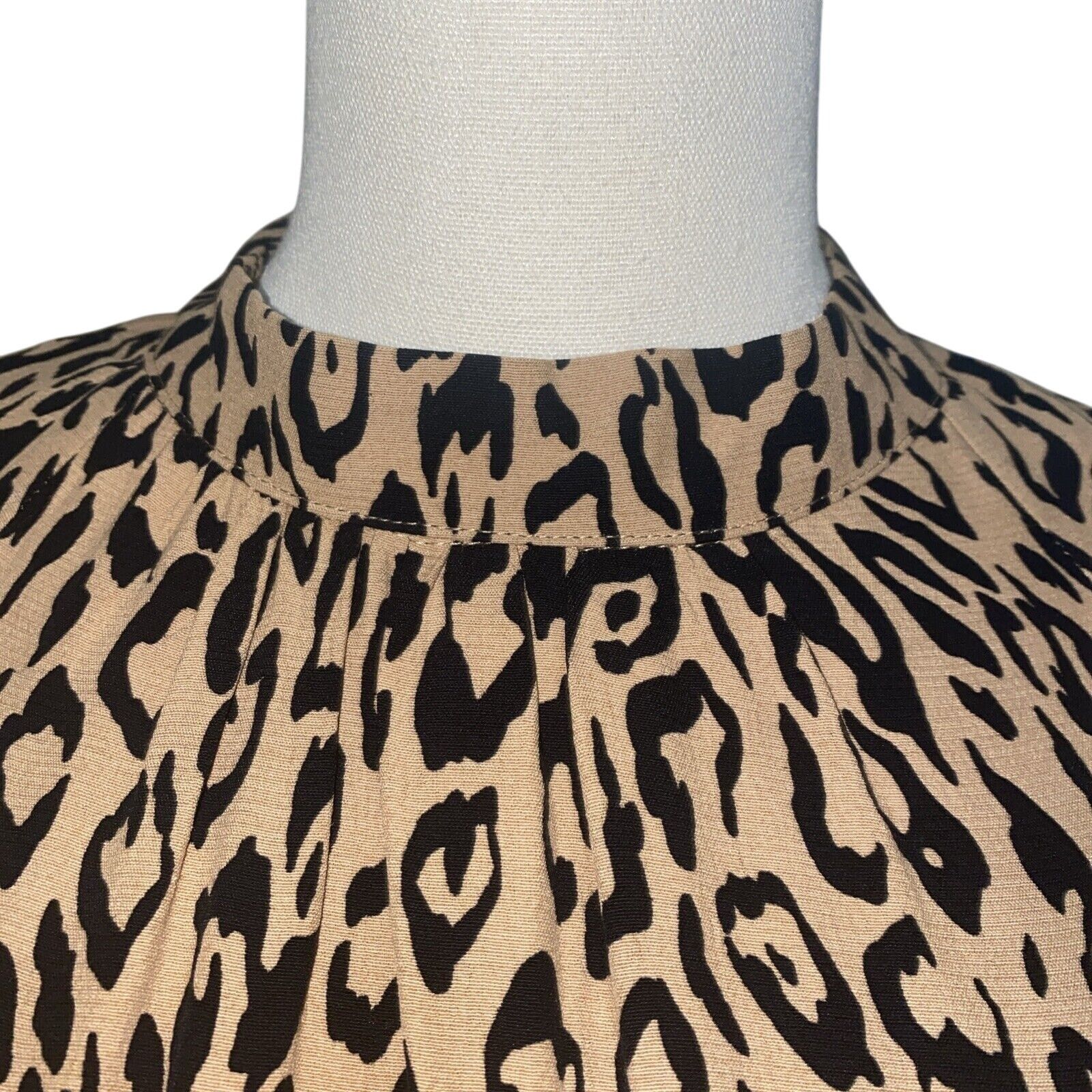 Anthropologie Anthropologie Leopard Maxi Dress size XS Size XS / US 0-2 / IT 36-38 - 2 Thumbnail