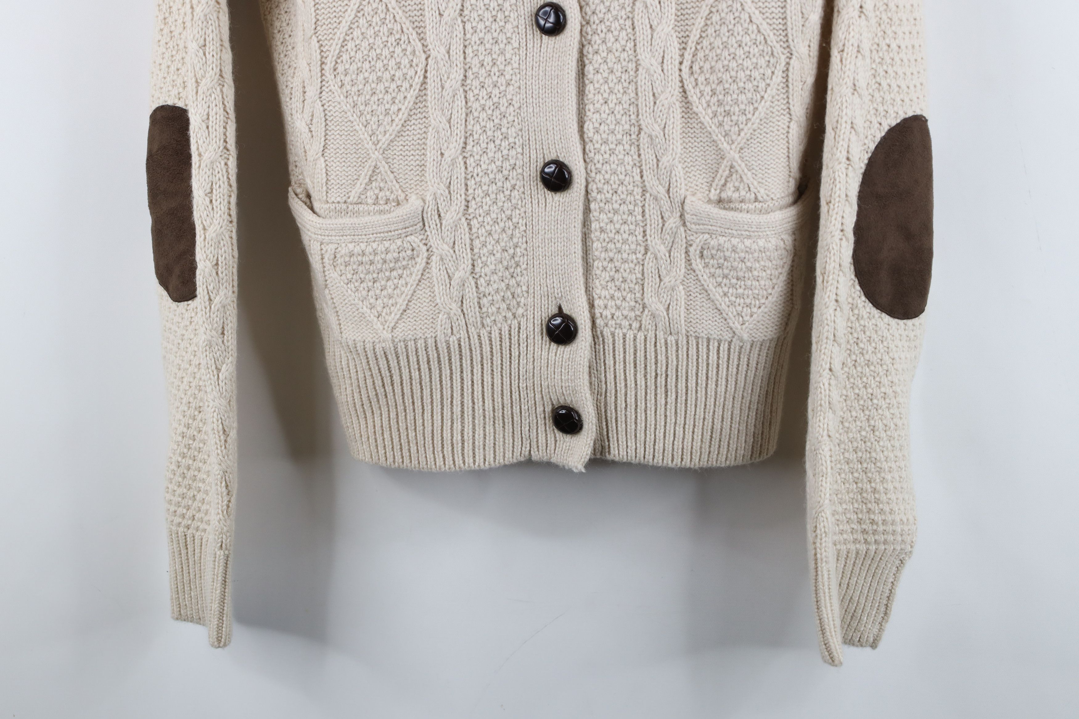 Vintage Deadstock Vintage Y2K Streetwear Wool Fisherman Sweater Size M / US 6-8 / IT 42-44 - 3 Thumbnail