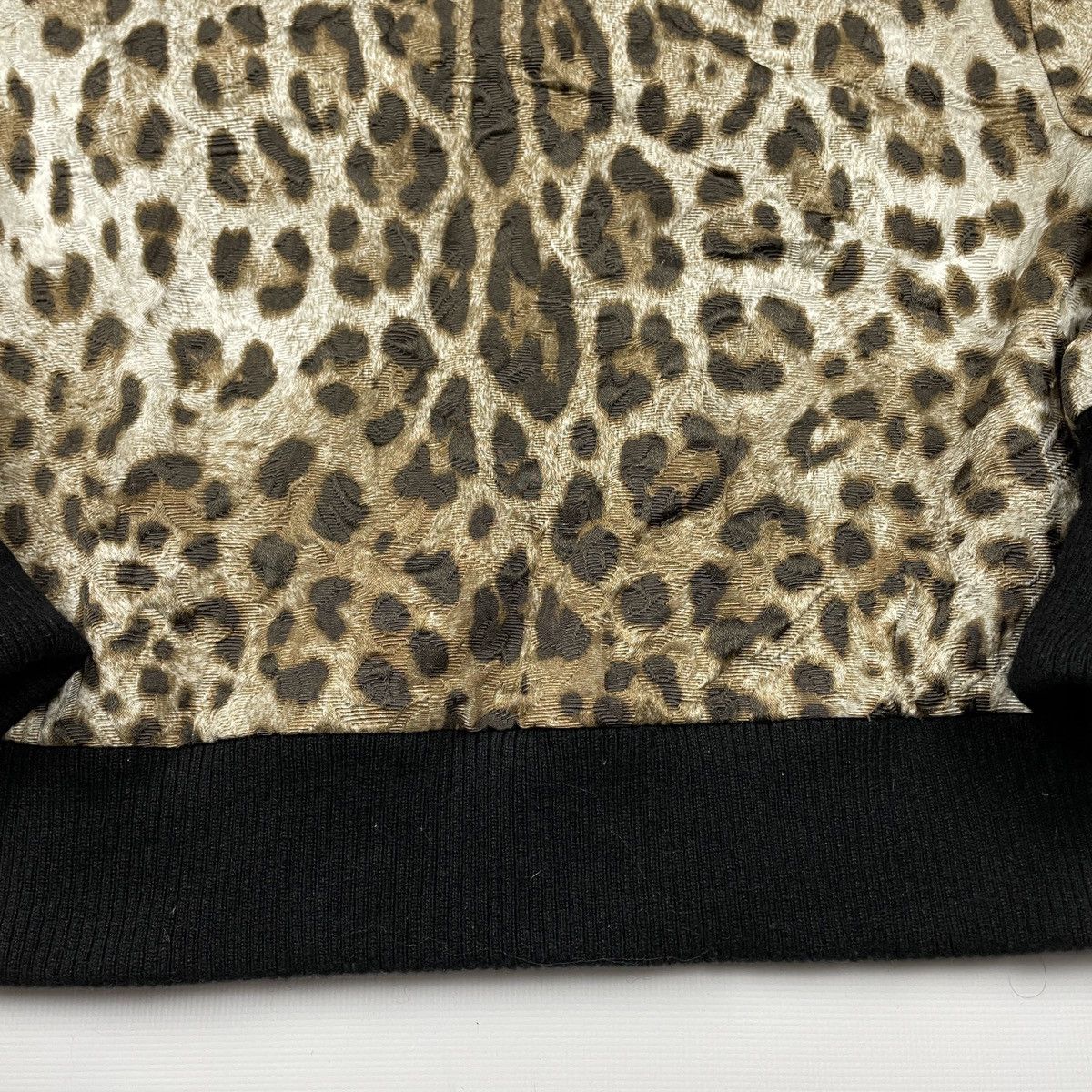 Dolce & Gabbana Dolce & Gabbana Leopard Print Crop Crewneck Size XS / US 0-2 / IT 36-38 - 6 Thumbnail