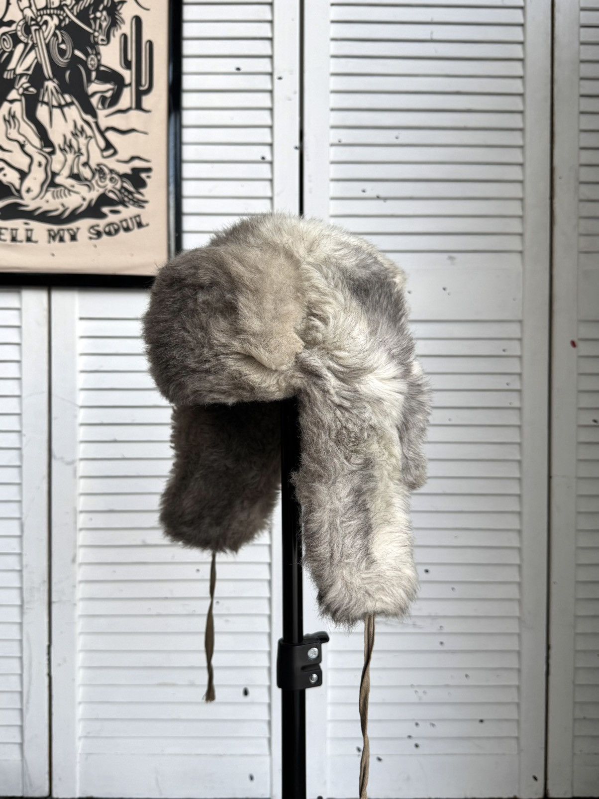 Streetwear × Supreme × Vintage Supreme Ushanka Hat Grey | Grailed