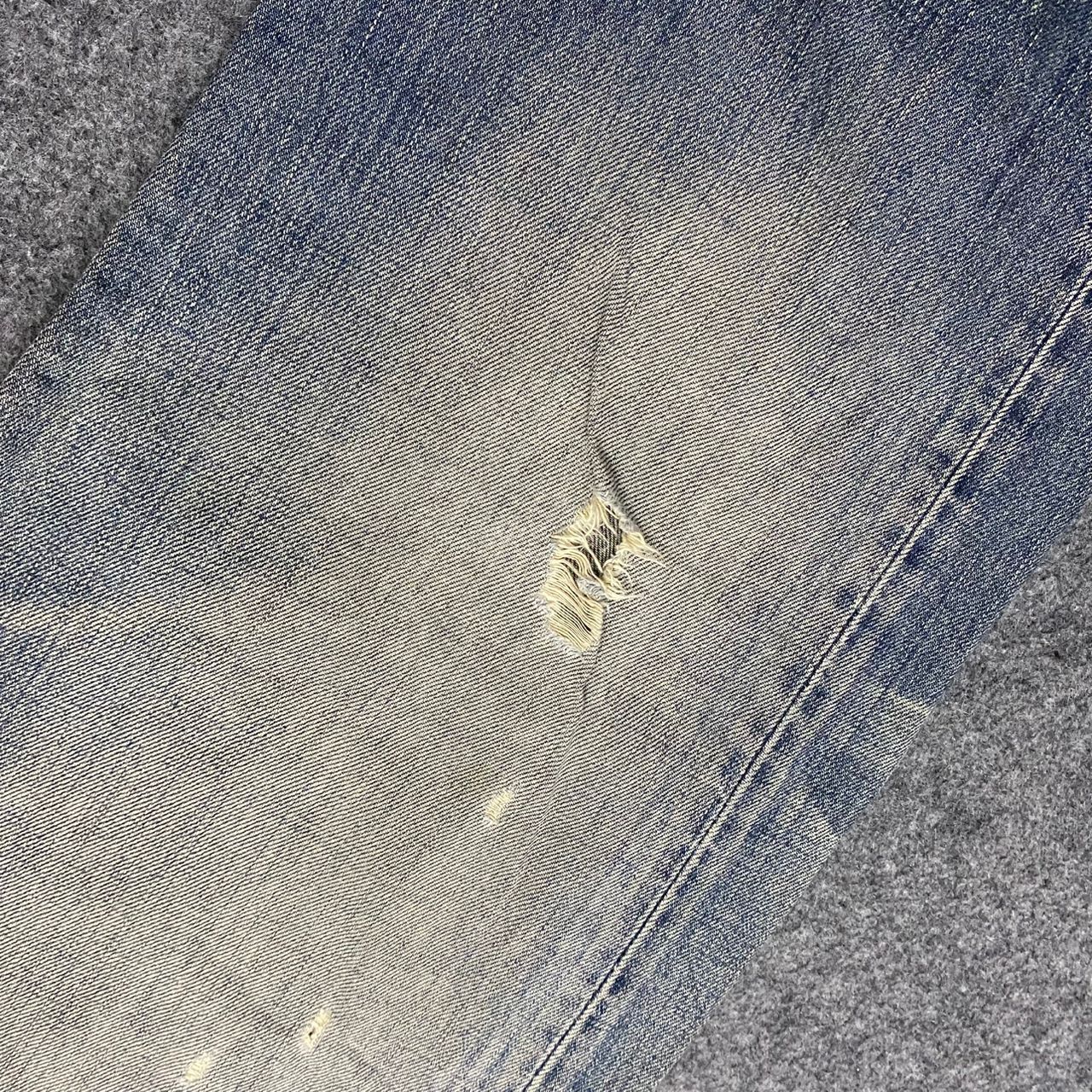 Japanese Brand 💥Vintage Levis 503 Distressed Denim Kurt Cobain Style Size US 32 / EU 48 - 10 Thumbnail