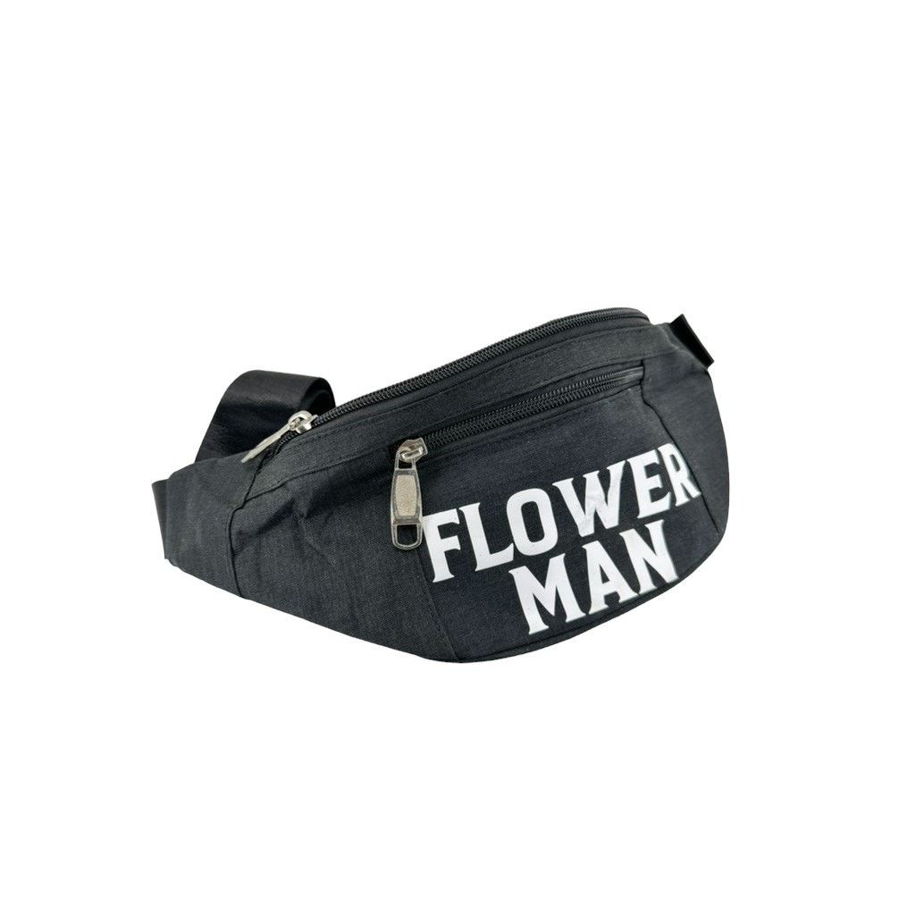 Vintage Vintage Flower Man Canvas Waist Belt Bag Size ONE SIZE - 1 Thumbnail