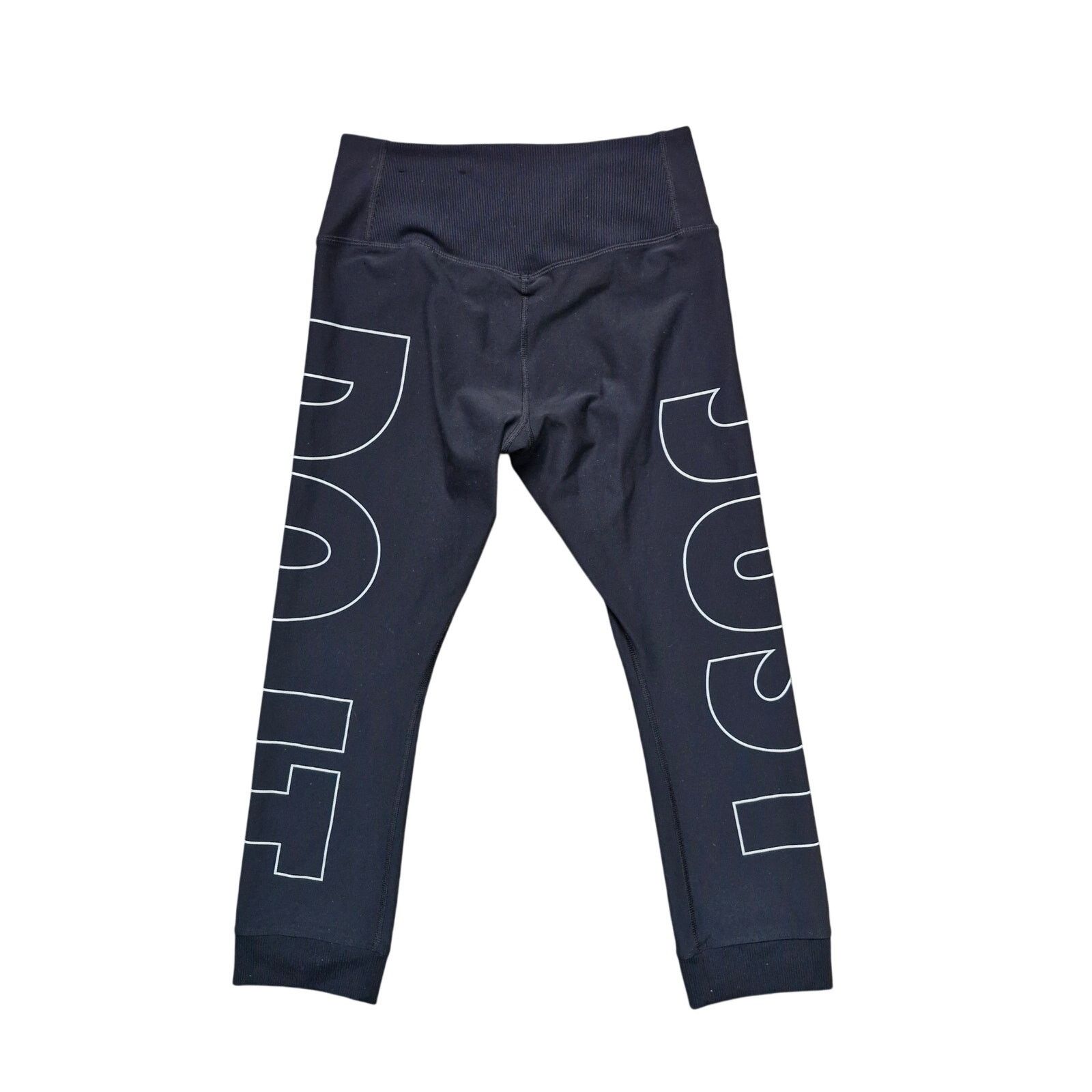 Nike Nike “Just Do It” Crop Logo Leggings Women’s Size S Black Size 27" / US 4 / IT 40 - 6 Thumbnail