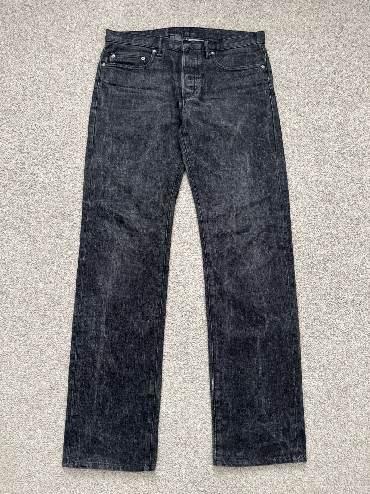 Dior × Hedi Slimane Dior Homme AW07 “Navigate” washed MIJ raw