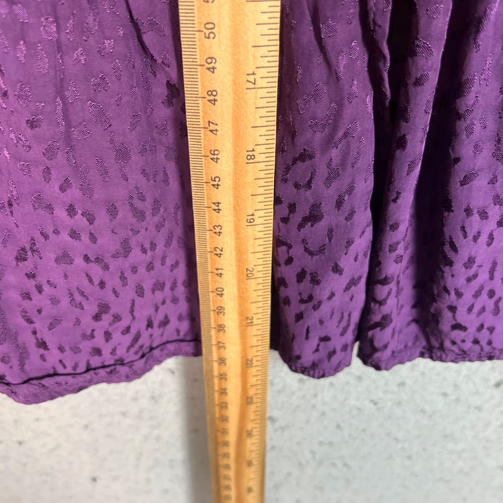 & Other Stories & Other Stories Paris Atelier Purple Jacquard Long Sleeve Blouse Size 6 Size M / US 6-8 / IT 42-44 - 5 Thumbnail
