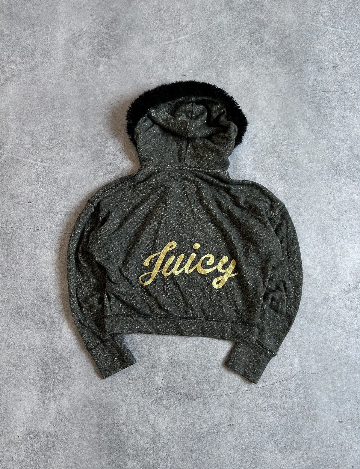 If Six Was Nine Juicy Couture If six was nine style fur zip-hoodies LGB Size M / US 6-8 / IT 42-44 - 2 Thumbnail