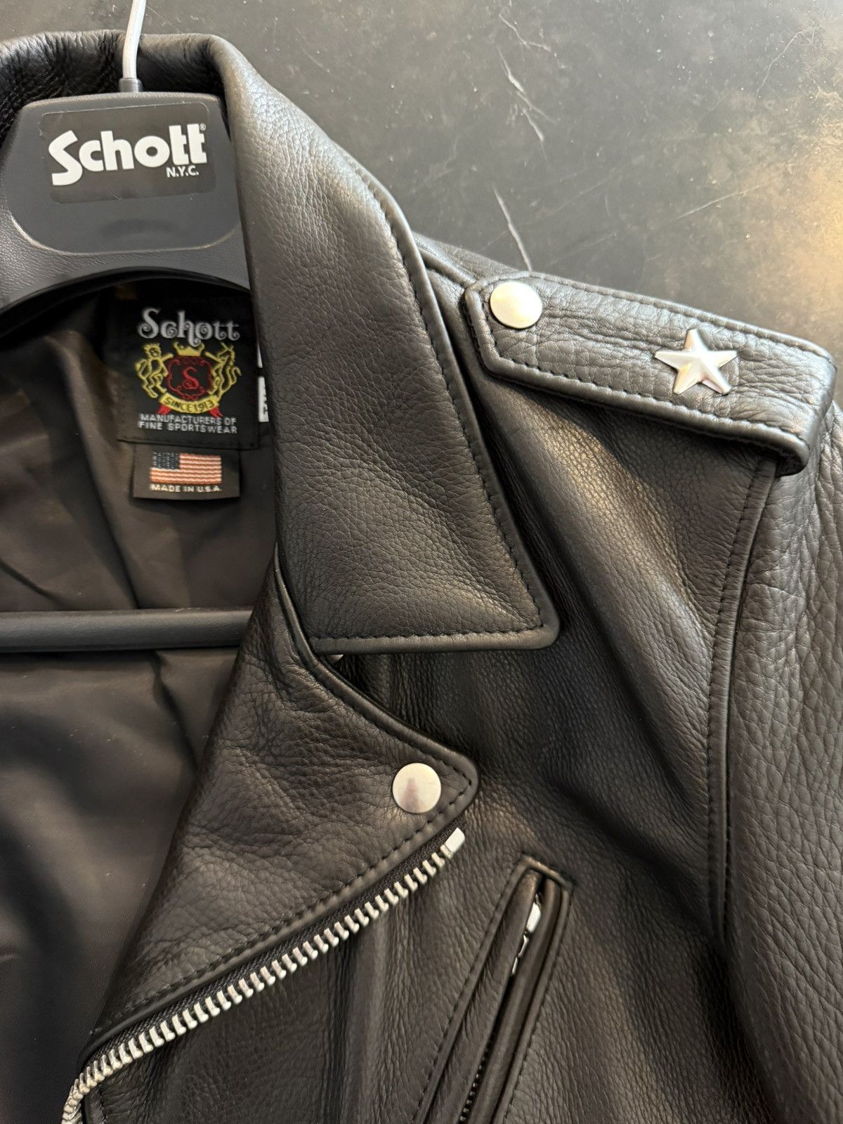 Schott Schott Japan leather Jacket 516UST Size US M / EU 48-50 / 2 - 9 Thumbnail