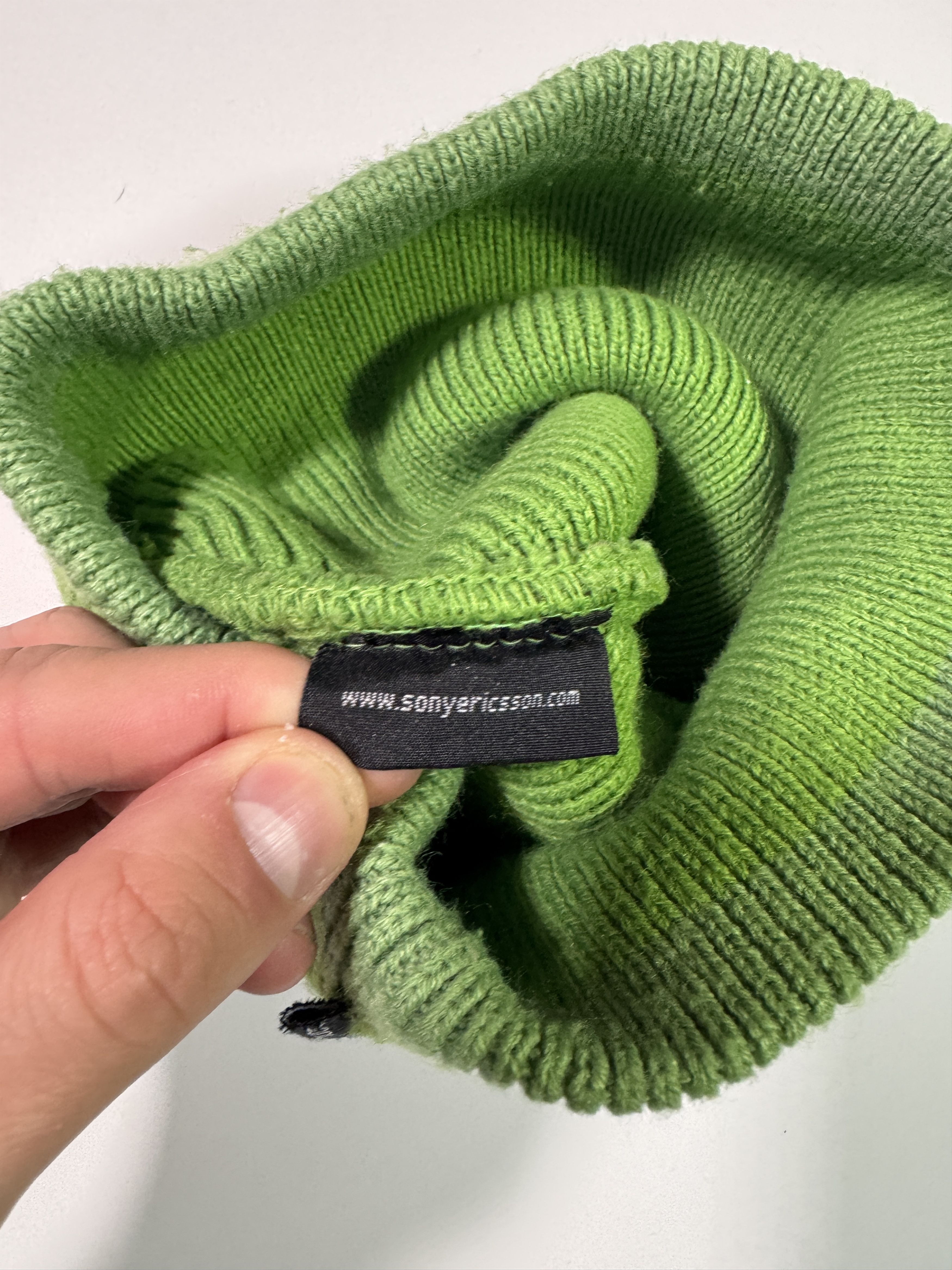Sony × Vintage Vintage 00s Sony Ericson Your Smile Beanie Size ONE SIZE - 6 Thumbnail