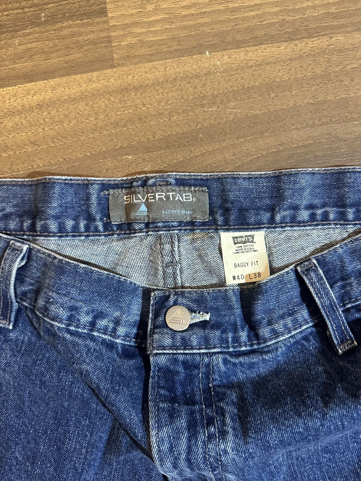 Levi's Vintage Clothing Vintage Levis Silvertabs Size US 40 / EU 56 - 2 Thumbnail