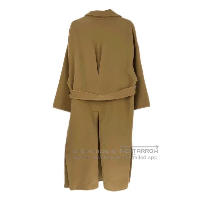 Loewe Loewe Camel-colored long wool coat with belt Size M / US 6-8 / IT 42-44 - 2 Thumbnail