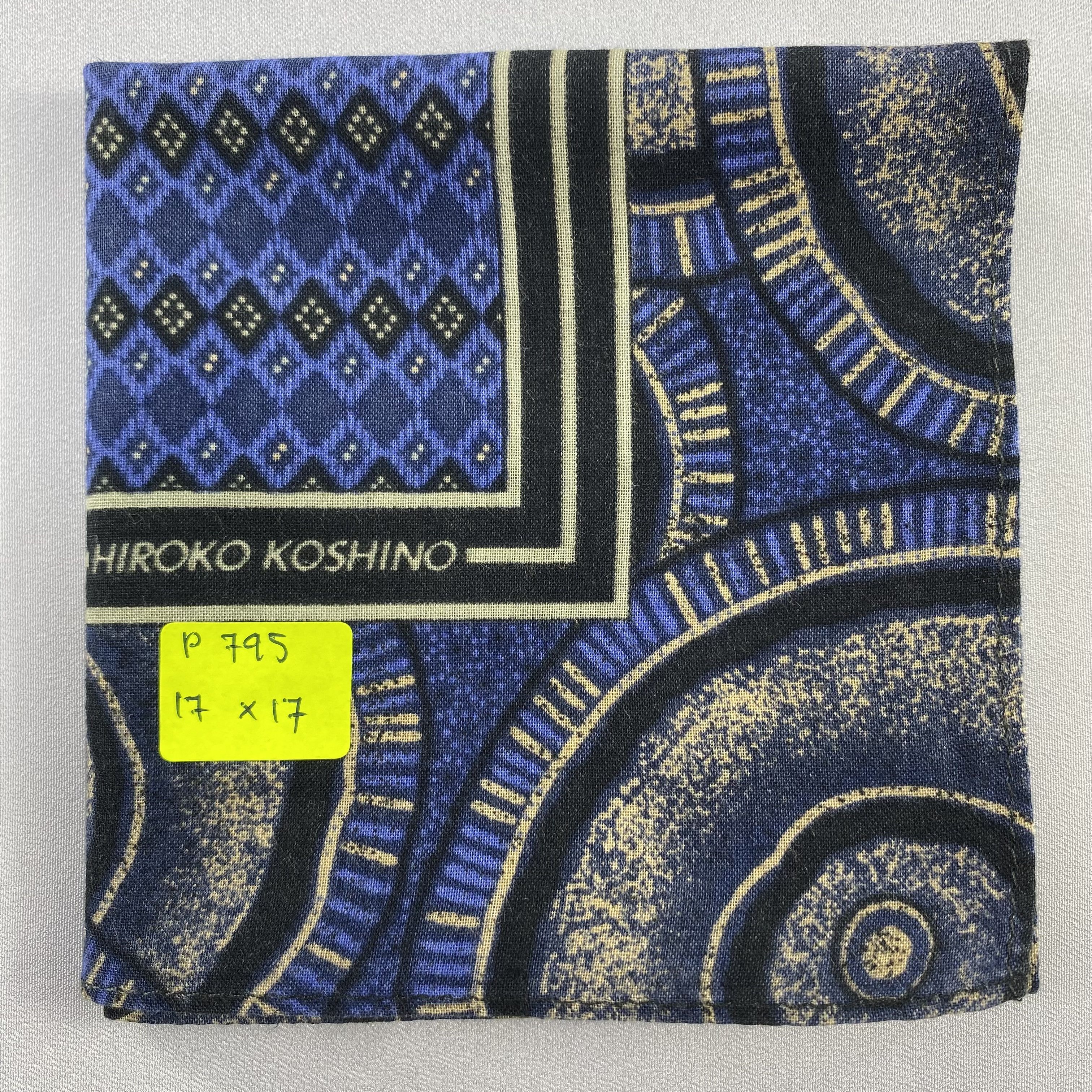 Hiroko Koshino Homme × Vintage Hiroko Koshino Homme Handkerchief / Neckerchief-P795 Size ONE SIZE - 6 Thumbnail
