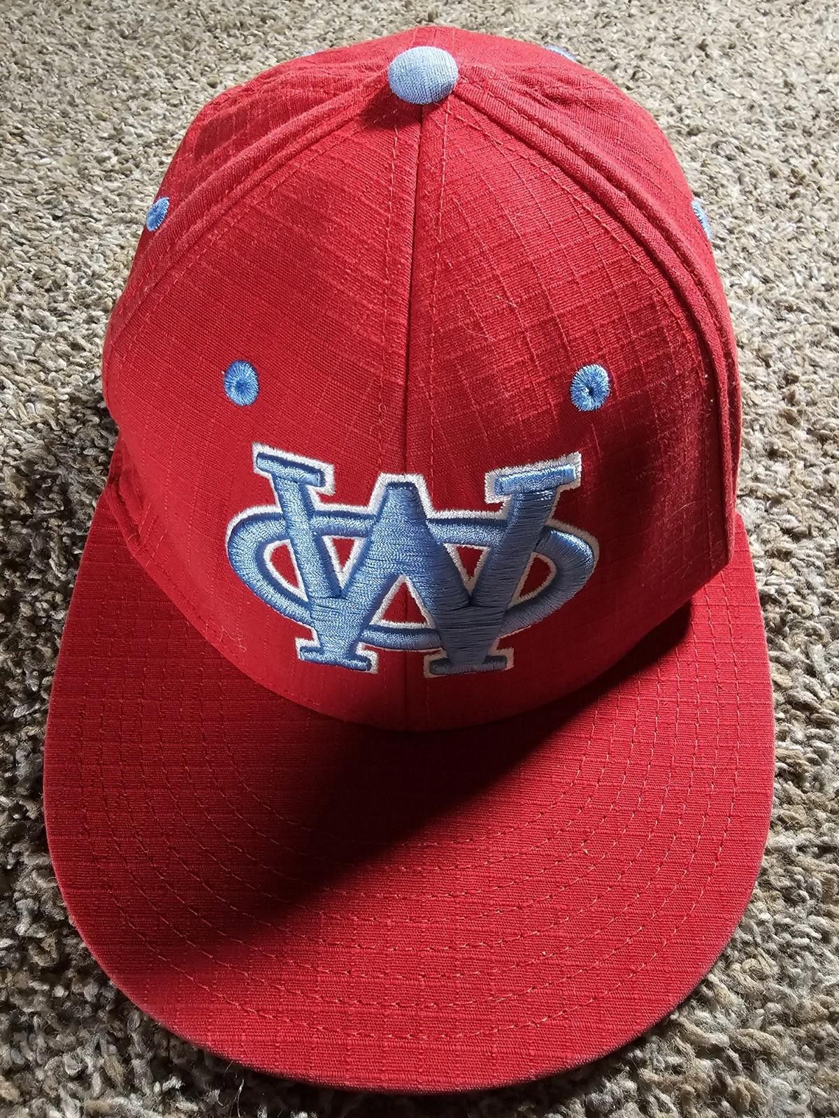 The Game WO Spartans Low Profile Fitted Flex S Red Hat APPROX 7 1/8 Size ONE SIZE - 2 Thumbnail