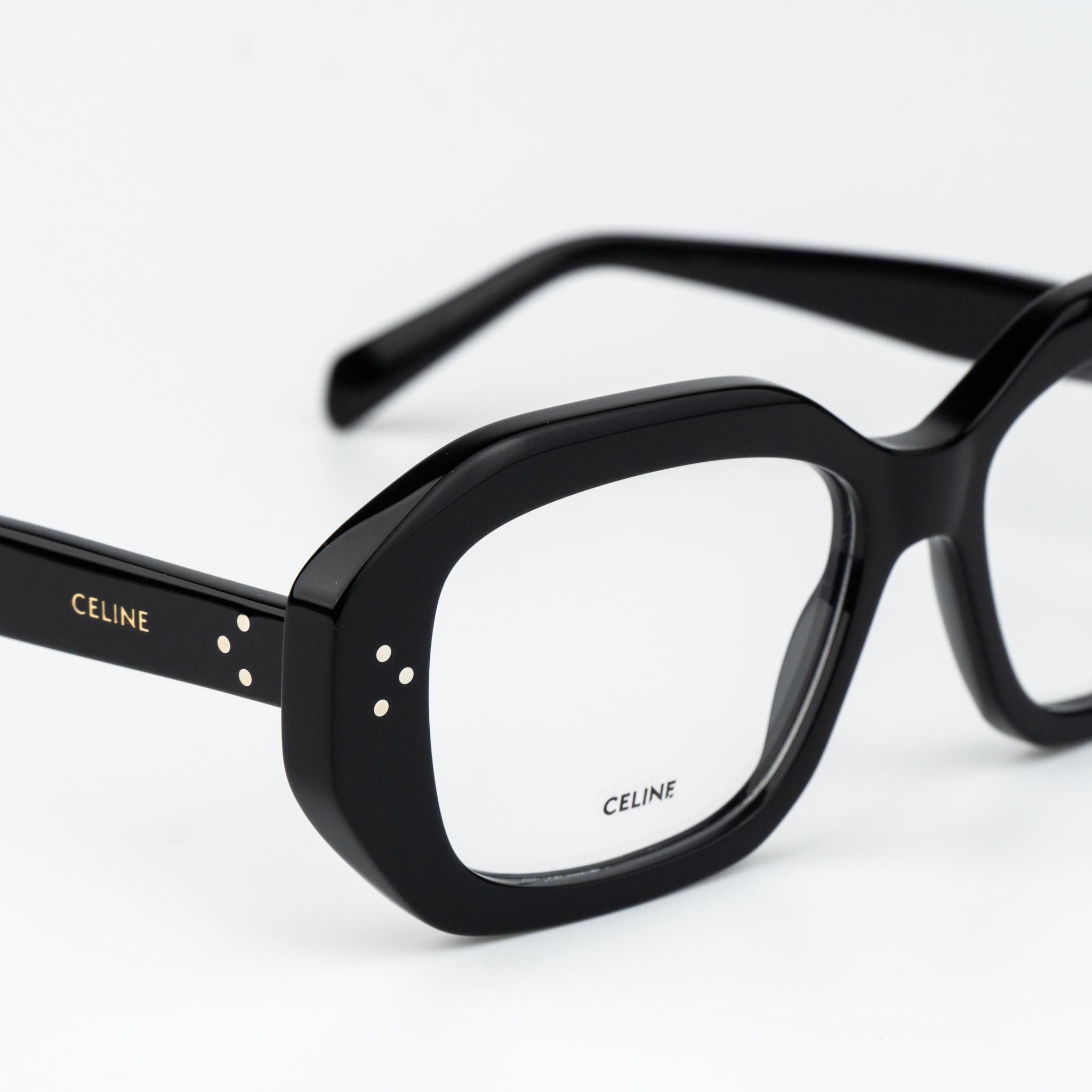 Celine Celine 3 DOTS Women Eyeglasses CL50156I 001 NEW AUTHENTIC Size ONE SIZE - 6 Thumbnail