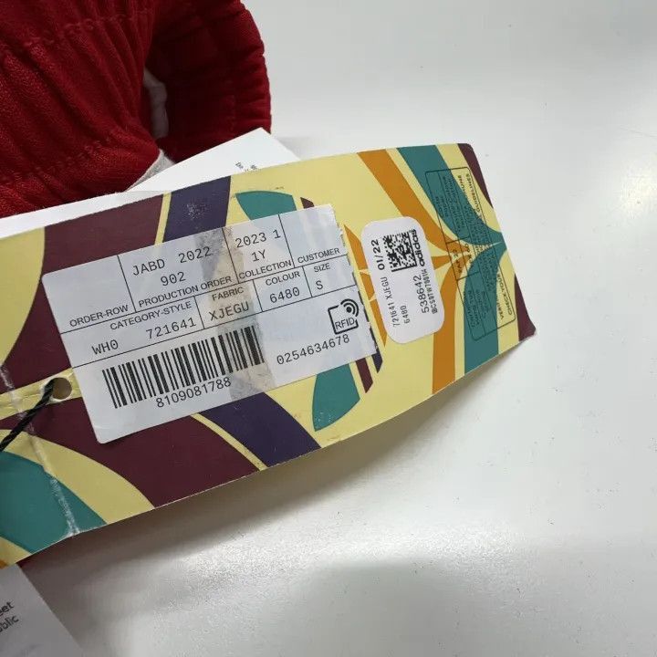 Gucci Gucci x Adidas Red Track Pants-2507 Size 22" - 3 Thumbnail