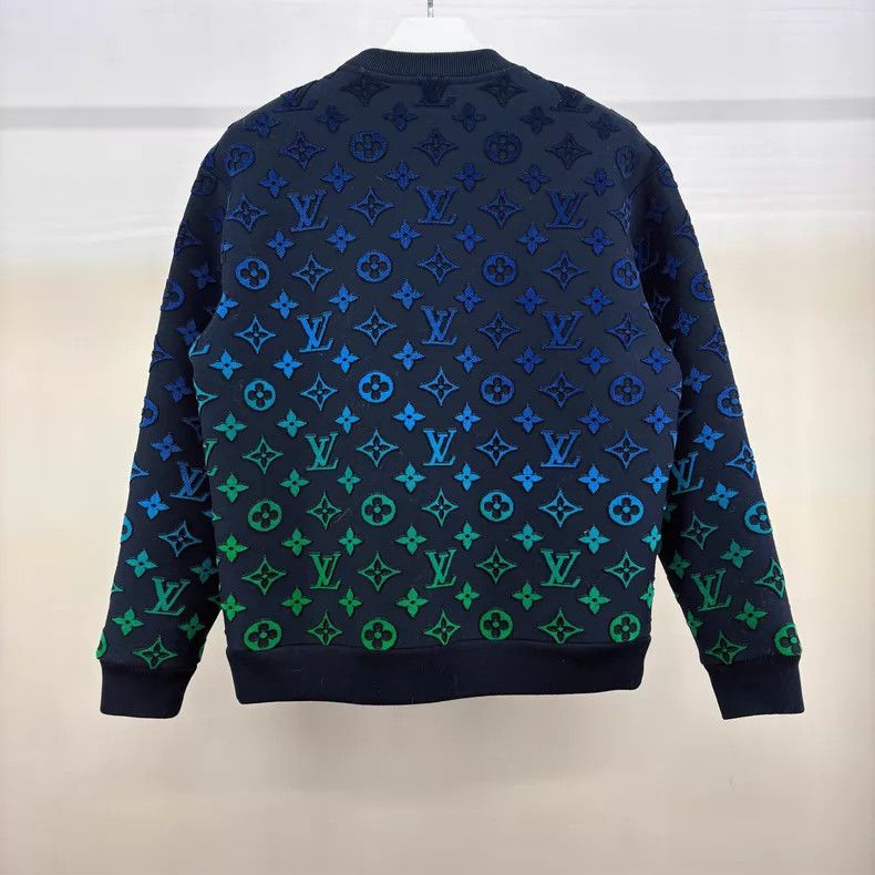 Louis Vuitton Louis Vuitton Flocked Old Flower Gradient Colorful Full Pr Size US M / EU 48-50 / 2 - 2 Thumbnail