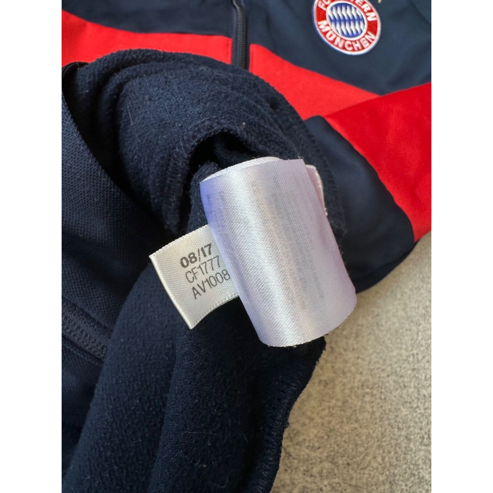 Adidas Adidas Bayern Munich Football Track Jacket Size US M / EU 48-50 / 2 - 9 Thumbnail