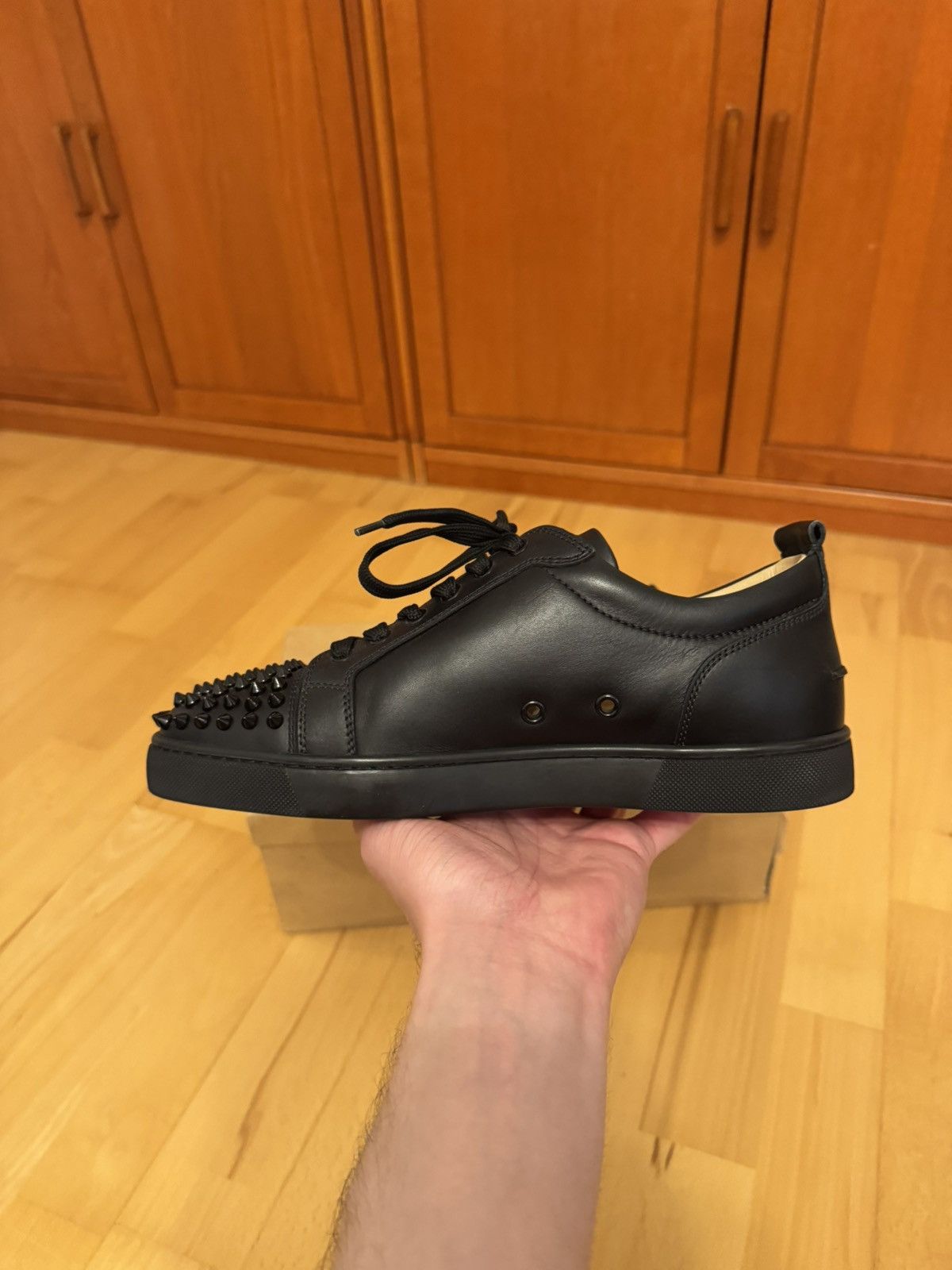 Christian Louboutin Christian Louboutin Louis Junior Spike Leather Size US 8 / EU 41 - 5 Thumbnail