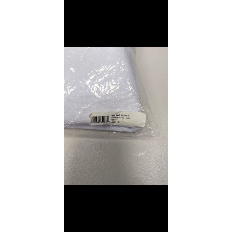 Amiri o1rshd1 MA Bar Watercolor Logo Short in White Size US 36 / EU 52 - 21 Thumbnail