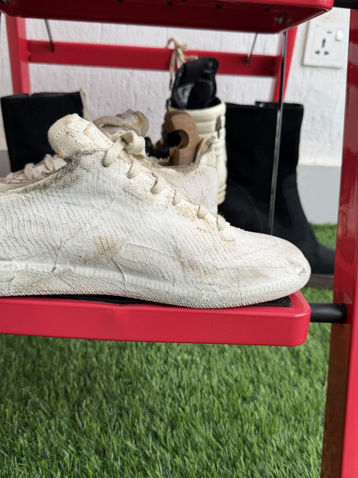 Maison Margiela 🔥🥶Plastered Gat replica trainer Size US 10.5 / EU 43-44 - 9 Thumbnail