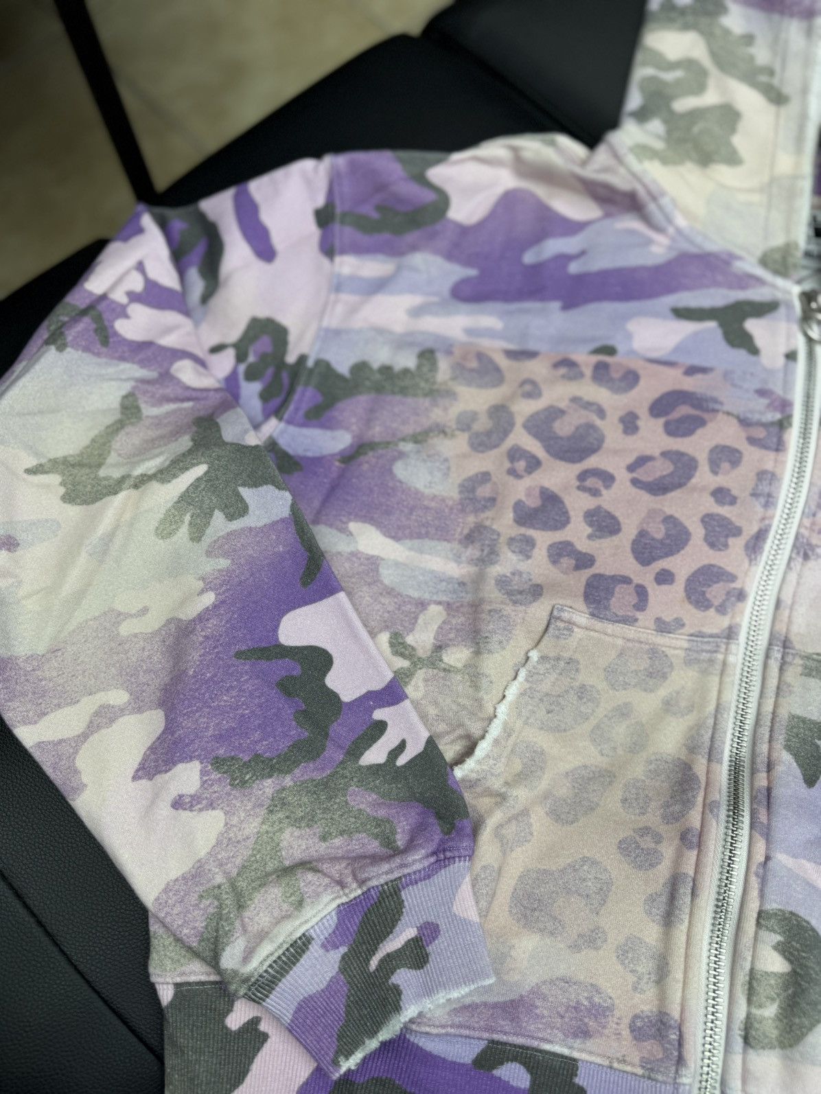 Vale Valley Hoodie Purple Camo Zip Up Size Small (NEW) Size US S / EU 44-46 / 1 - 4 Thumbnail