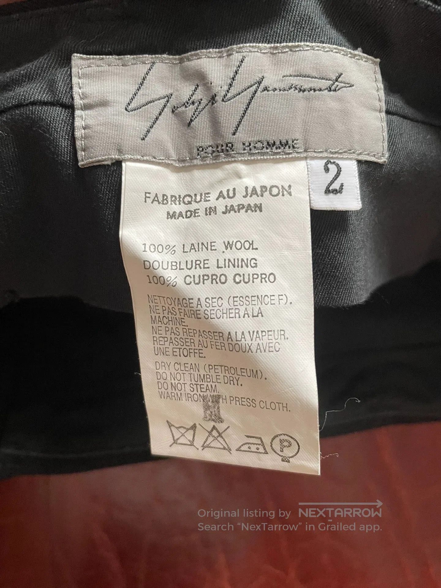 Yohji Yamamoto Yohji Yamamoto 07 Zip Cropped Pants. Size US 26 / EU 42 - 5 Thumbnail