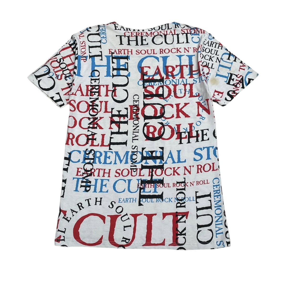 Band Tees × Vintage Rare Vintage Rock Band The Cult Full Print T-shirt 1990s Size US M / EU 48-50 / 2 - 2 Thumbnail