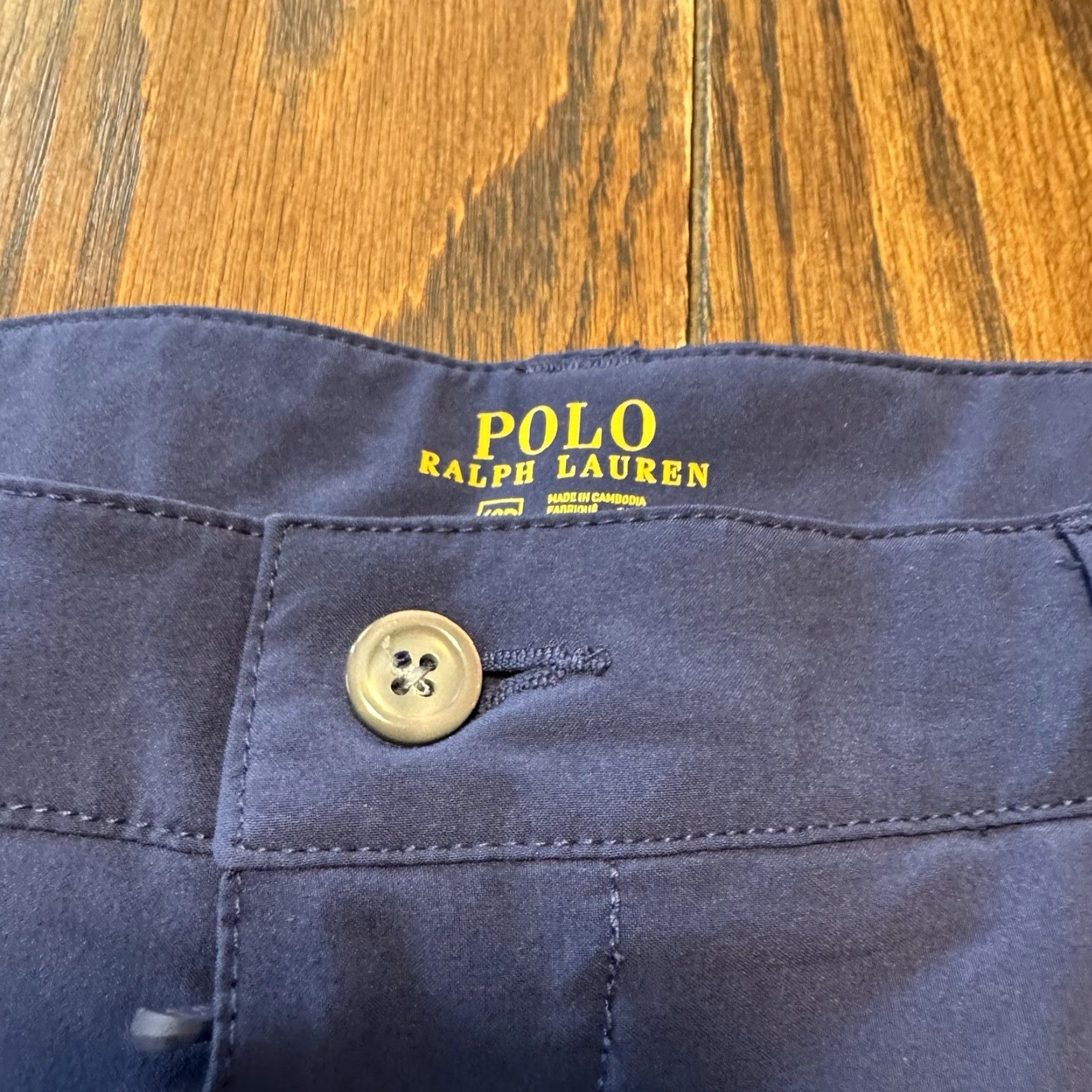 Polo Ralph Lauren Polo Ralph Lauren Golf Chino Shorts Mens Size 40B Blue Stretch Size US L / EU 52-54 / 3 - 5 Thumbnail