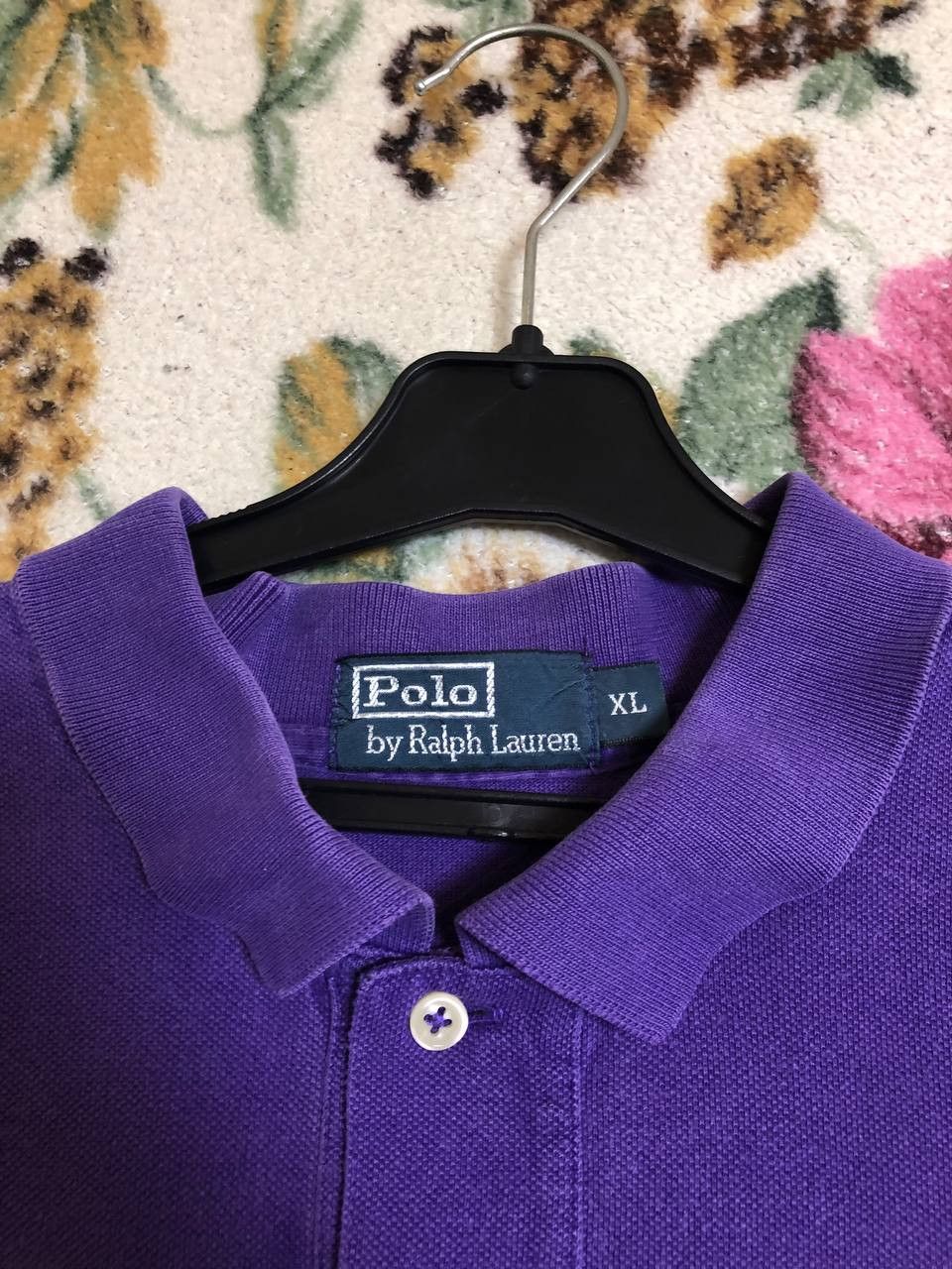 Polo Ralph Lauren Polo Ralph Lauren Designer Smooth Knit Short Sleeve Polo Size US XL / EU 56 / 4 - 2 Thumbnail