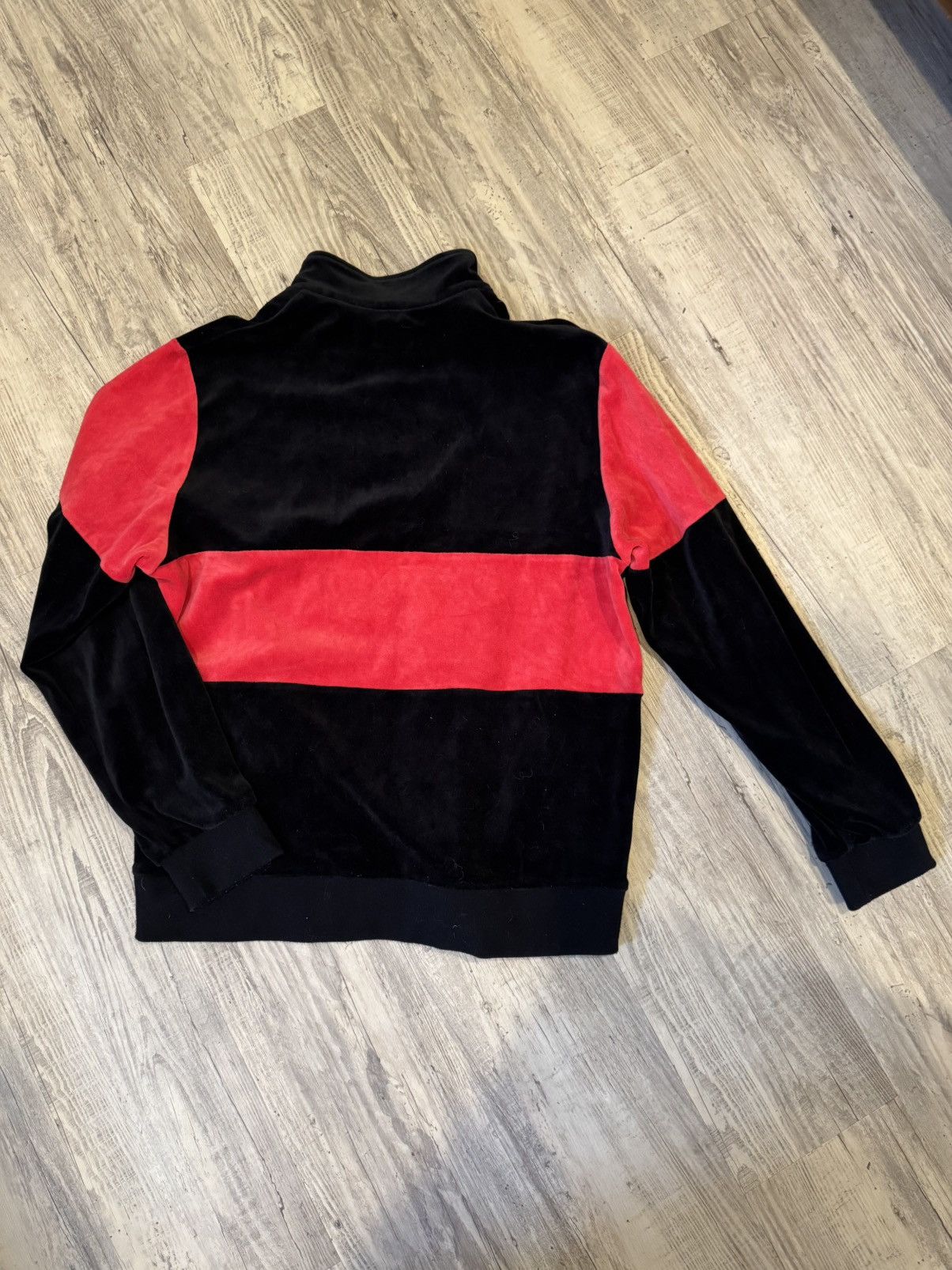 Supreme Supreme fw17 velour half zip sweatshirt Size US L / EU 52-54 / 3 - 2 Thumbnail