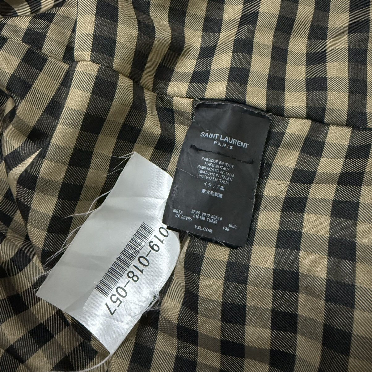 Saint Laurent Paris Saint Laurent Paris Trench Coat Size US S / EU 44-46 / 1 - 15 Thumbnail