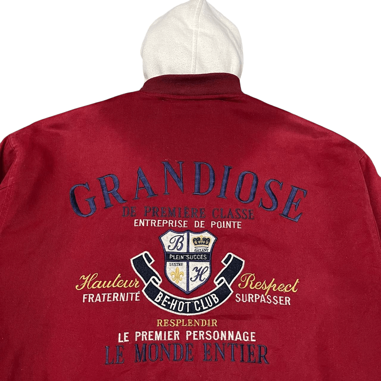 Issey Miyake Vintage Be-Hot Grandiose Bomber Jacket with Hood Size US M / EU 48-50 / 2 - 2 Thumbnail
