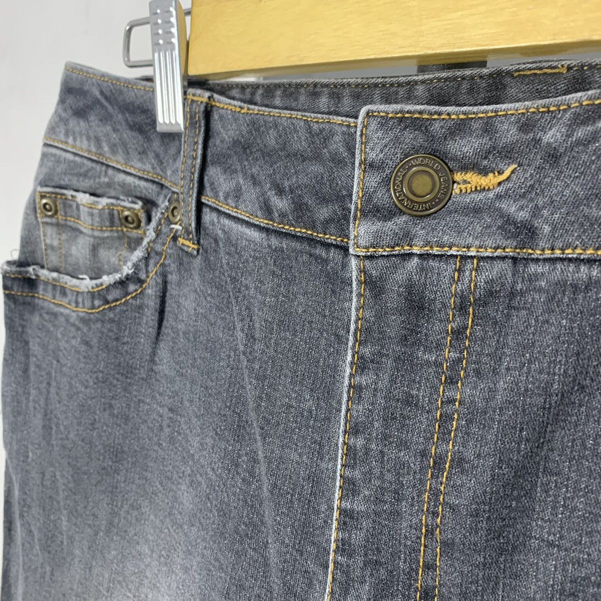 Hysteric Glamour × If Six Was Nine × Japanese Brand Vtg Japanese Boot cut Denim Flare Studded Flare Pant Size US 32 / EU 48 - 4 Thumbnail