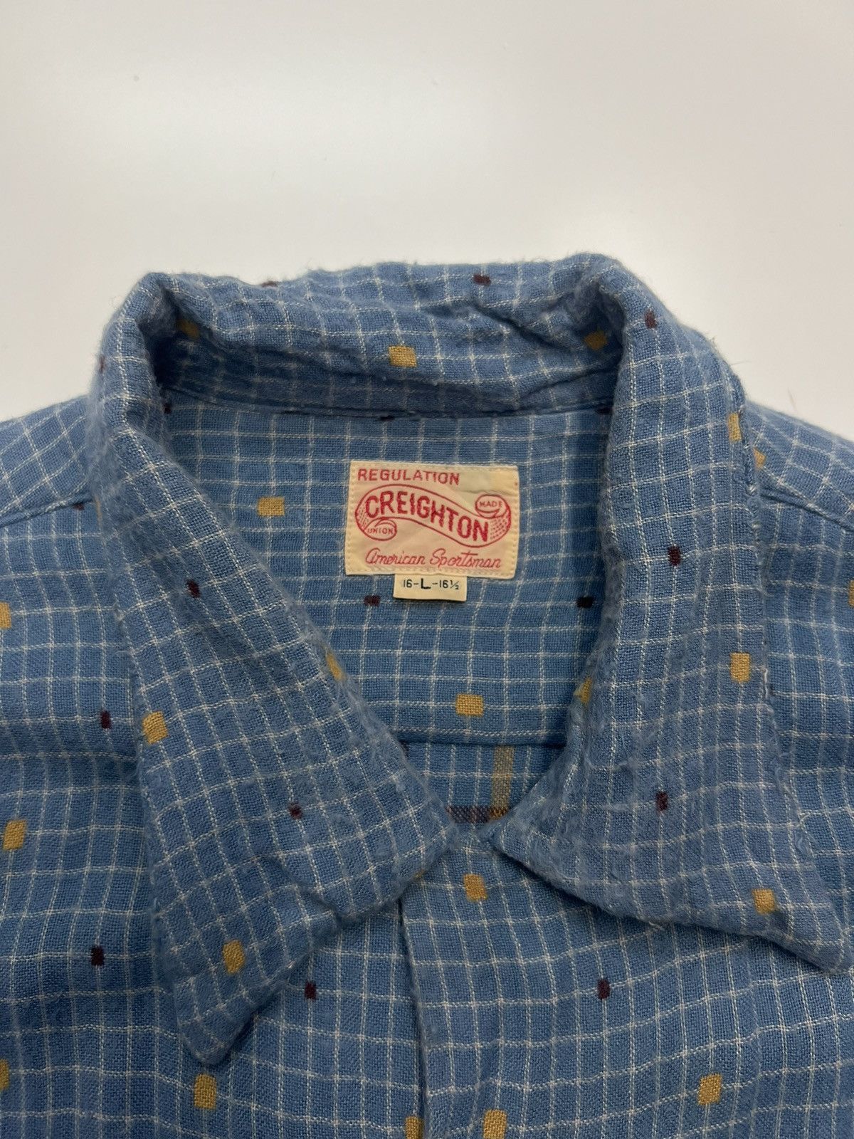 Creighton UNION MADE CREIGHTON AMERICAN SPORTMAN SHIRT Size US L / EU 52-54 / 3 - 6 Thumbnail