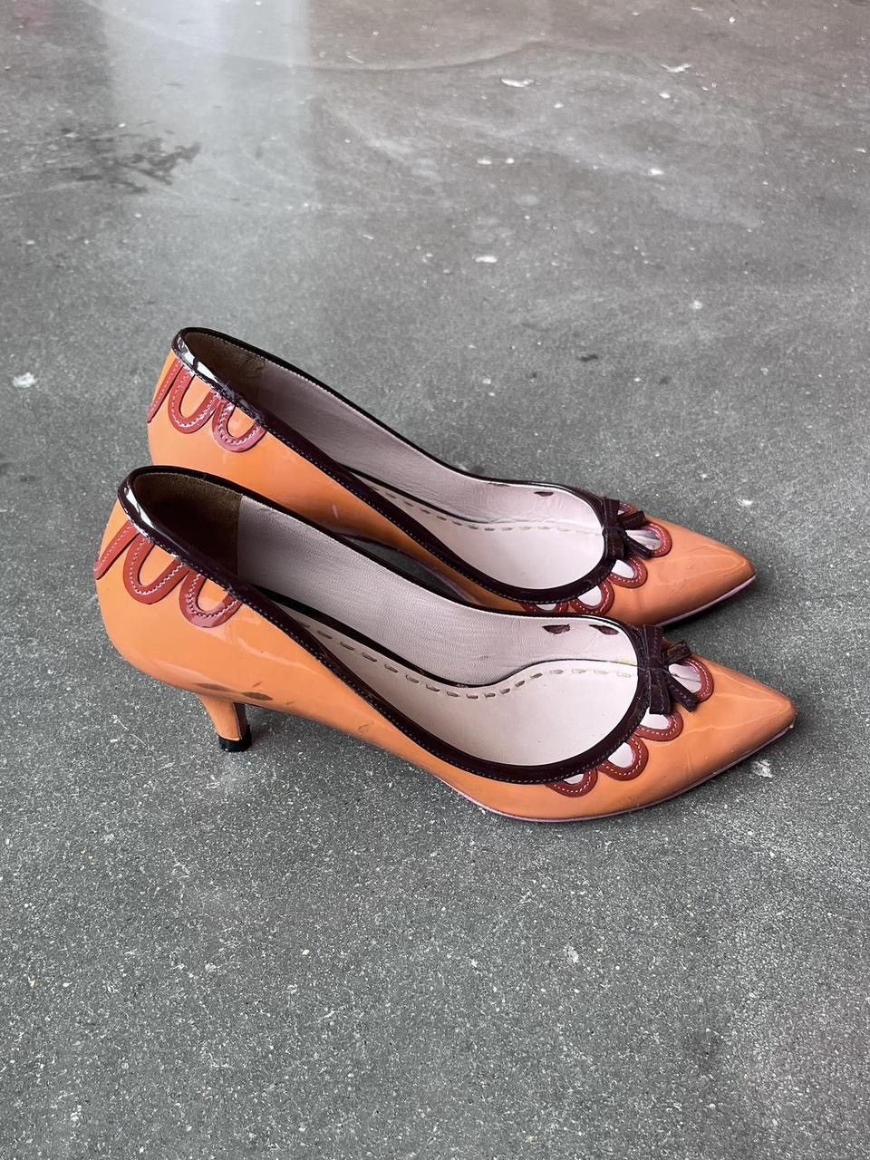 Miu Miu orange miu miu pumps Size US 6 / IT 36 - 2 Thumbnail