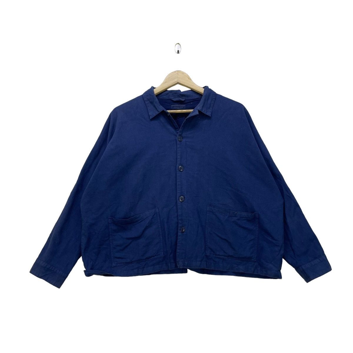 45rpm Japanese Brand Samosas Mos Crop Baggy Jacket Size US S / EU 44-46 / 1 - 1 Thumbnail