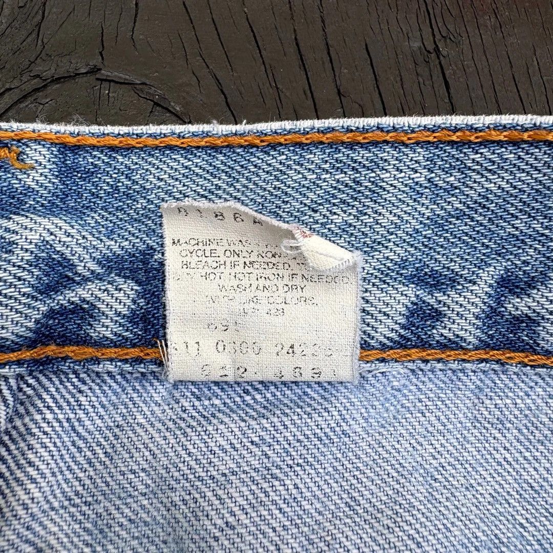 Levi's × Vintage Levi’s 512 Vintage 1980 80s W32 L30 Blue Denim Jeans USA Size US 32 / EU 48 - 6 Thumbnail