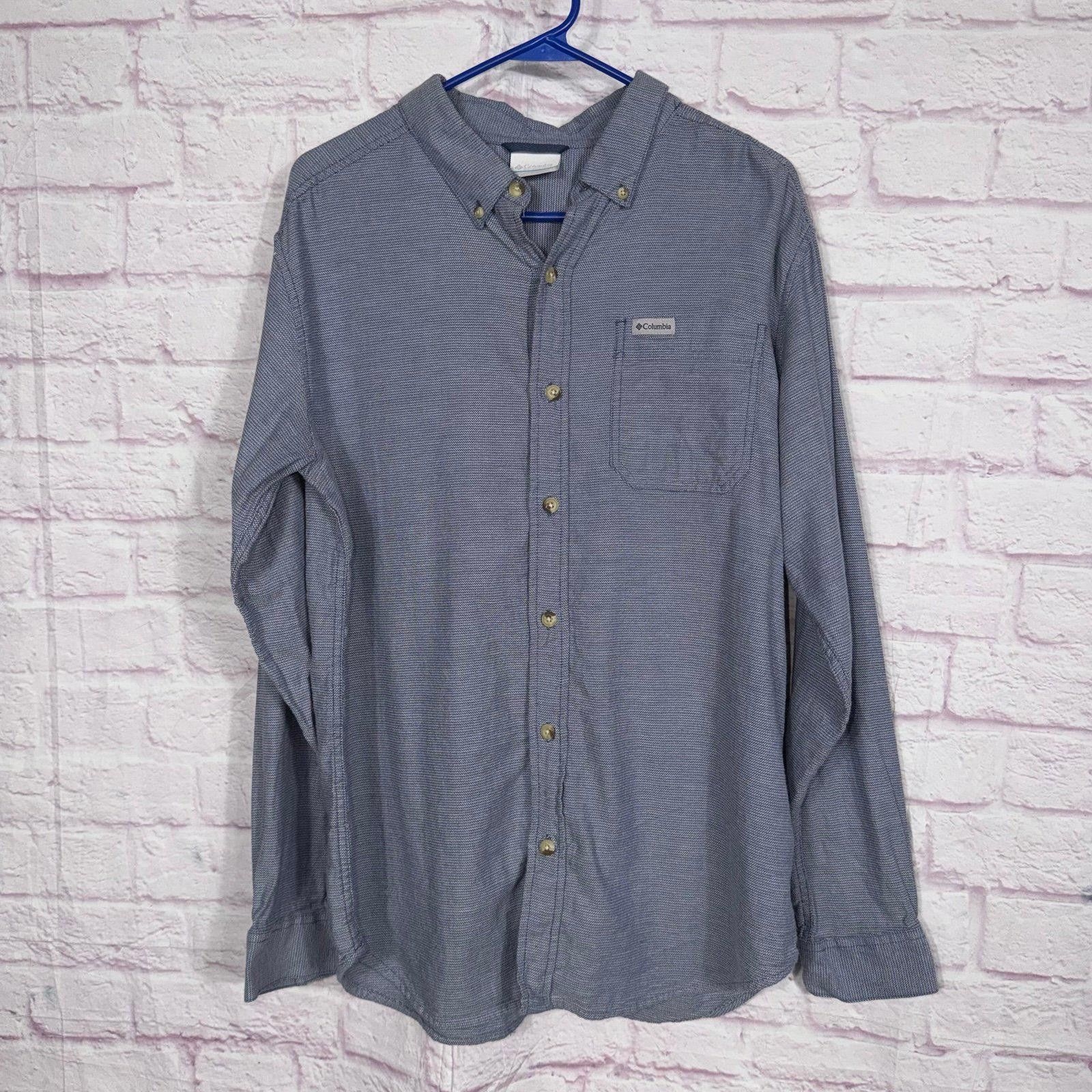 Columbia Columbia Men's Long Sleeve Button-Down Shirt Large Size L / US 10 / IT 46 - 1 Thumbnail