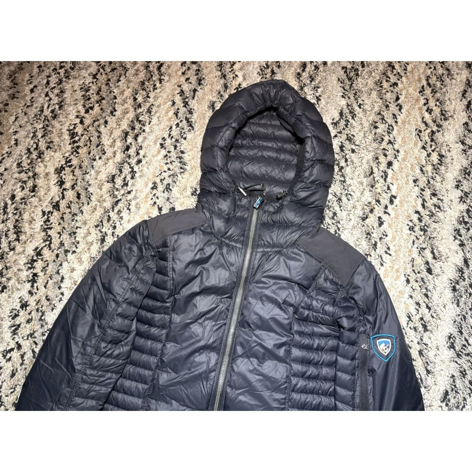 Vintage Kuhl Down Parka Jacket Coat Spyfire Projekt Hooded Puffer Women’s Size XS Black Size XS / US 0-2 / IT 36-38 - 3 Thumbnail