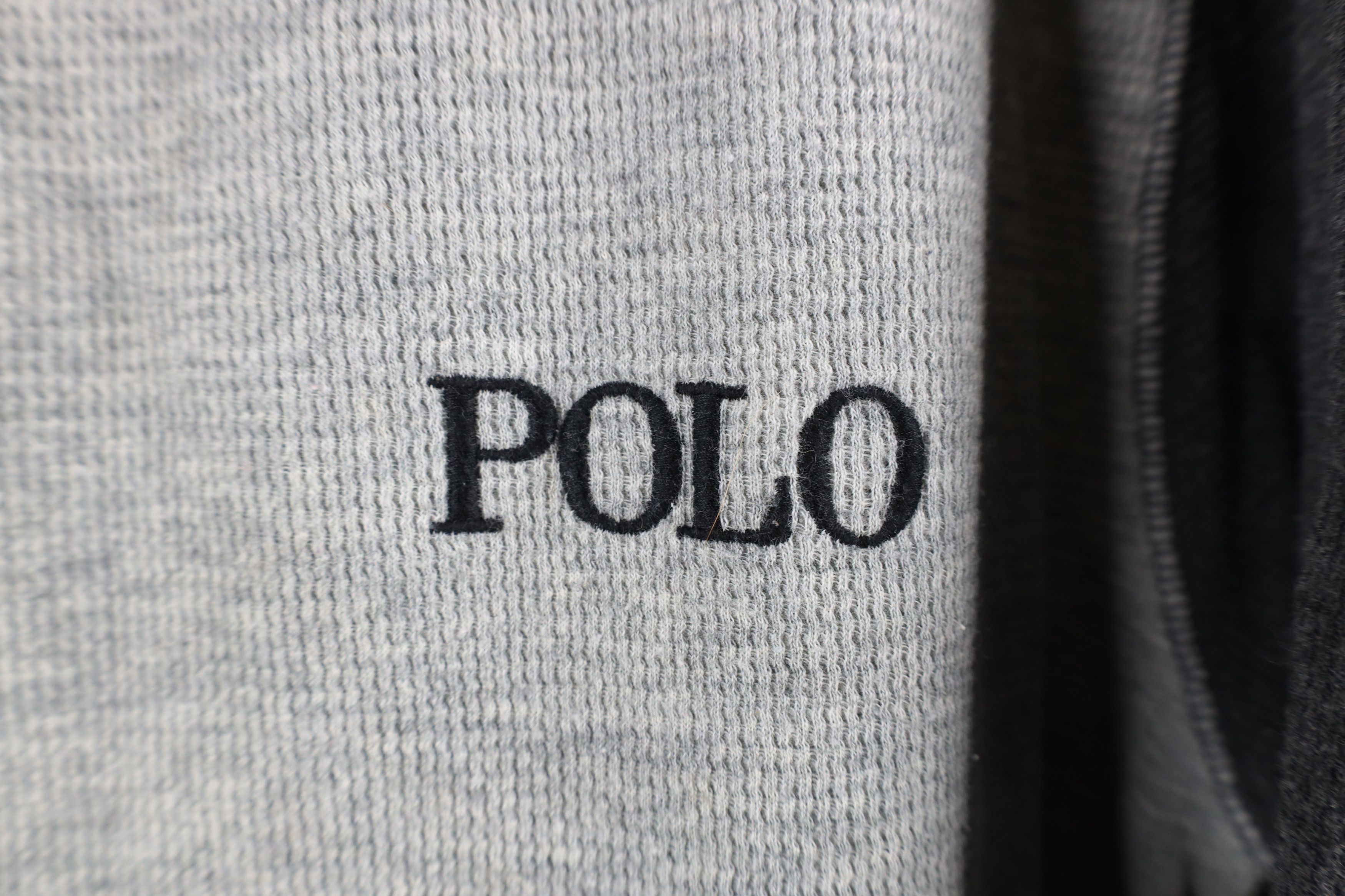 Polo Ralph Lauren Vintage Ralph Lauren Spell Out Thermal Waffle Knit T-Shirt Size US XL / EU 56 / 4 - 4 Thumbnail