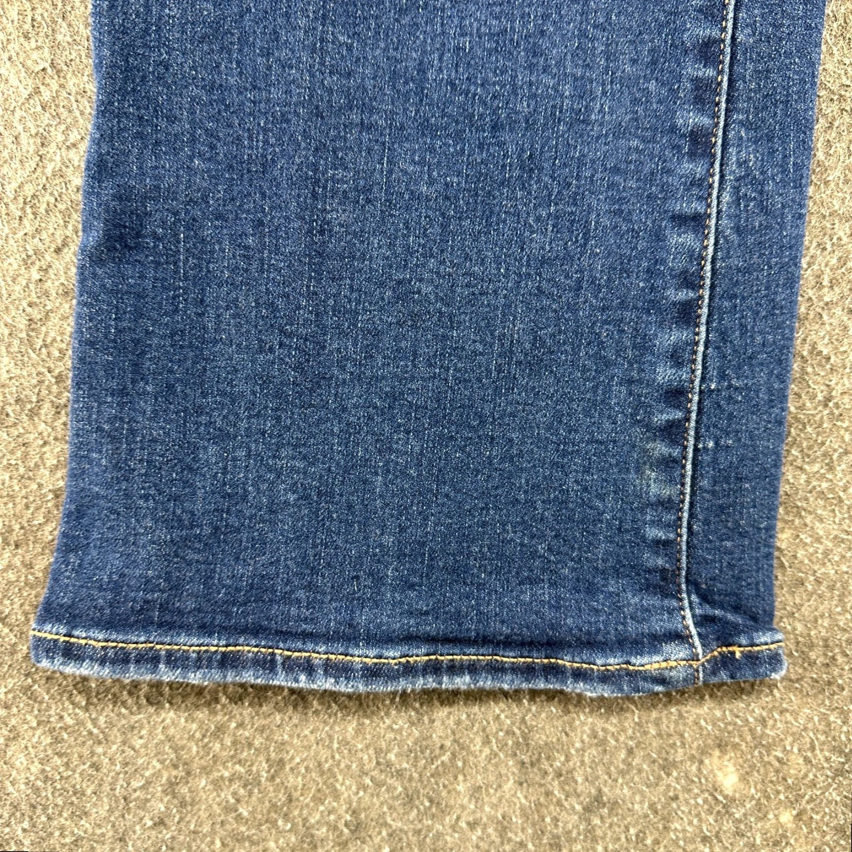 American Eagle Outfitters American Eagle Jeans Womens 8 Blue Mid Rise Kick Boot Bootcut Dark Wash Stretch Size 30" / US 8 / IT 44 - 5 Thumbnail