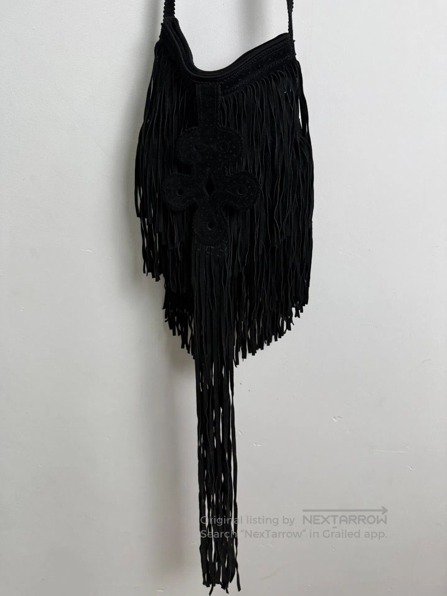 Jean Paul Gaultier Jean Paul Gaultier Suede Fringe Bag. Size ONE SIZE - 6 Thumbnail