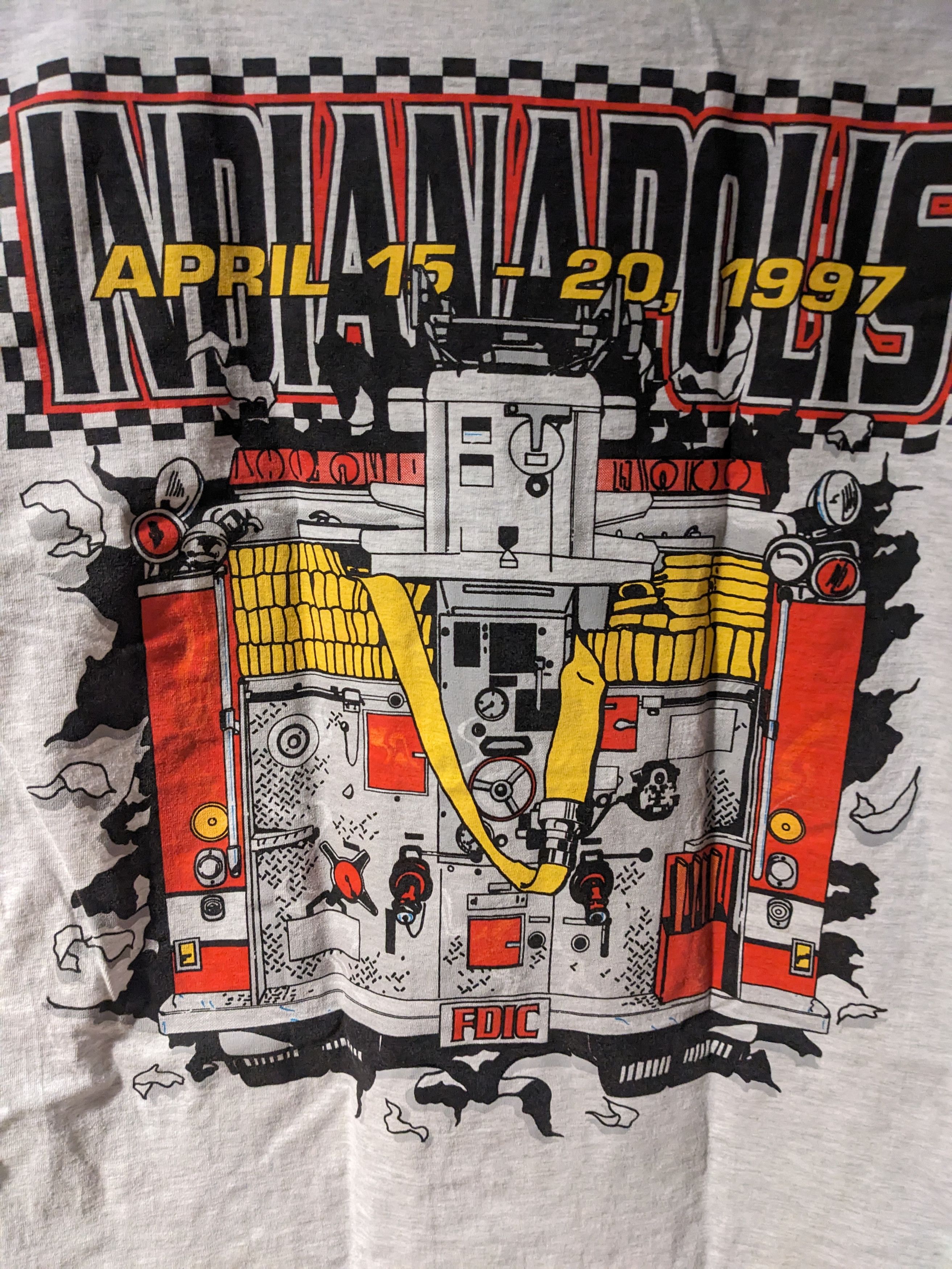 Other Vintage 1997 Fire Fighter Department Instructors T-Shirt Size US L / EU 52-54 / 3 - 5 Thumbnail