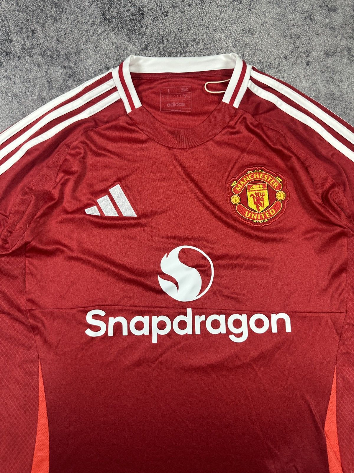 Adidas Adidas Manchester United Soccer Jersey 24/25 Blokecore Rare Size US L / EU 52-54 / 3 - 2 Thumbnail