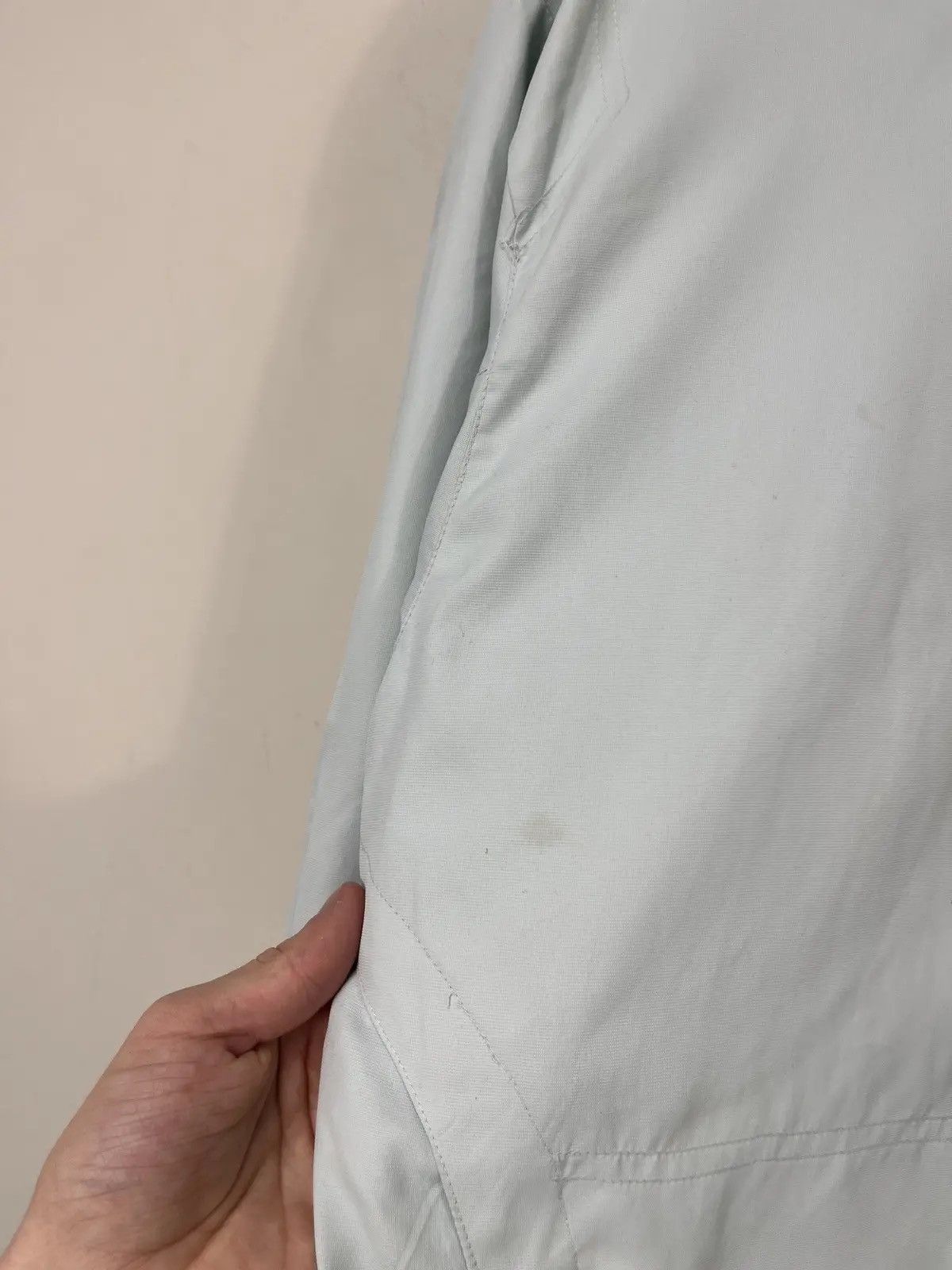 Nike × Vintage Vintage Nike Y2K Light Blue Retro Hype Nylon Track Jacket Size US XL / EU 56 / 4 - 6 Thumbnail
