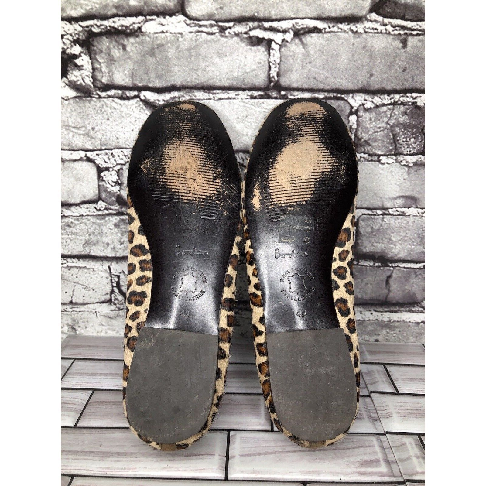 Boden Boden Leopard Print Calf Hair Tassel Ballet Flats Shoes Wome Size US 11 / IT 41 - 17 Thumbnail