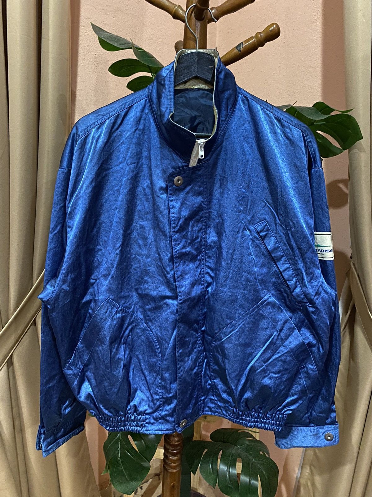 Japanese Brand × Vintage Sea Paradise Yokohama Hakkeijima Staff Jacket – Blue Nylon Size US L / EU 52-54 / 3 - 2 Thumbnail