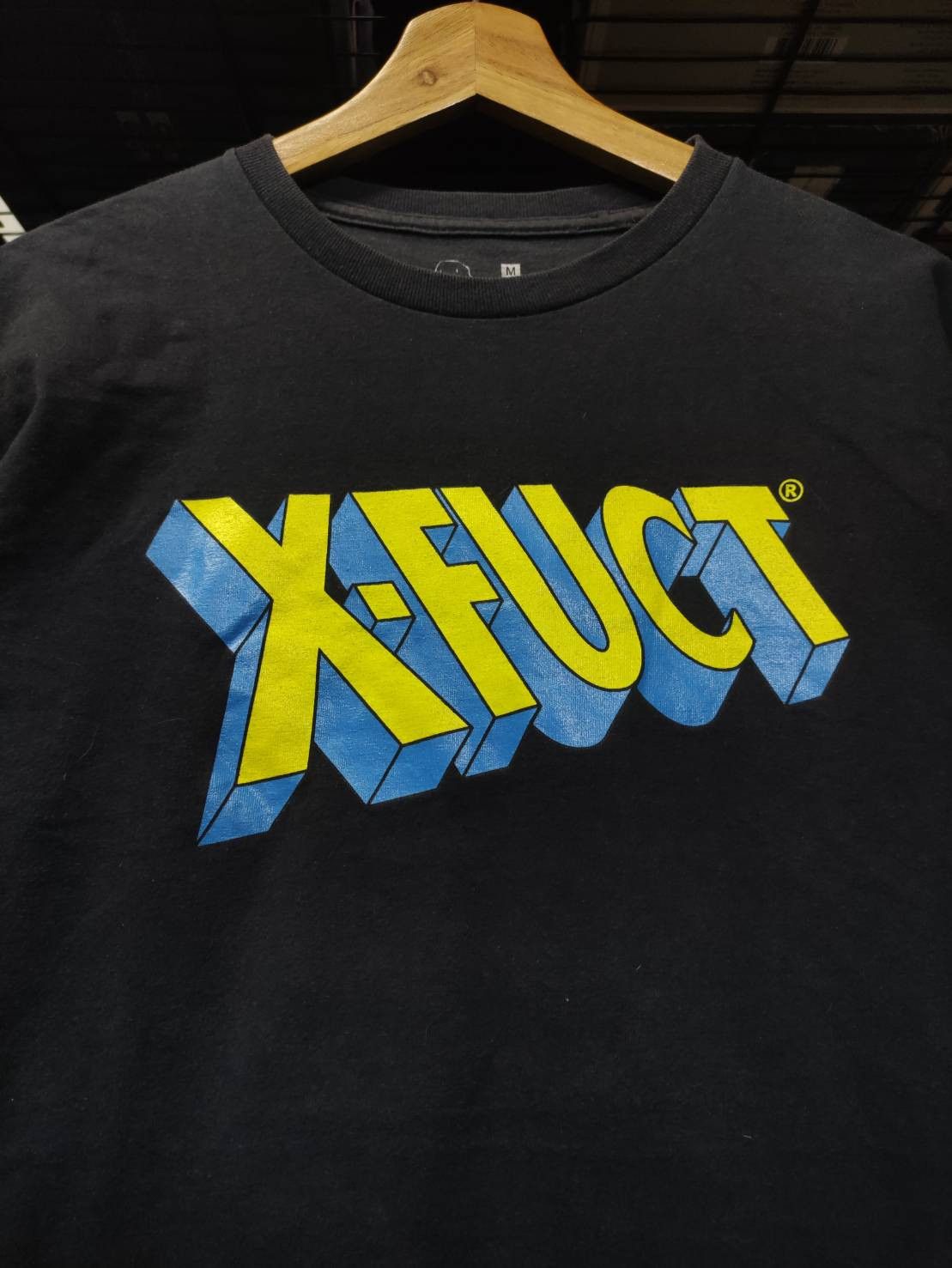 FUCT × Xlarge Fuct x Xlarge " X-Fuct " Rip Off X-Men Logo T-Shirt Size US M / EU 48-50 / 2 - 1 Thumbnail